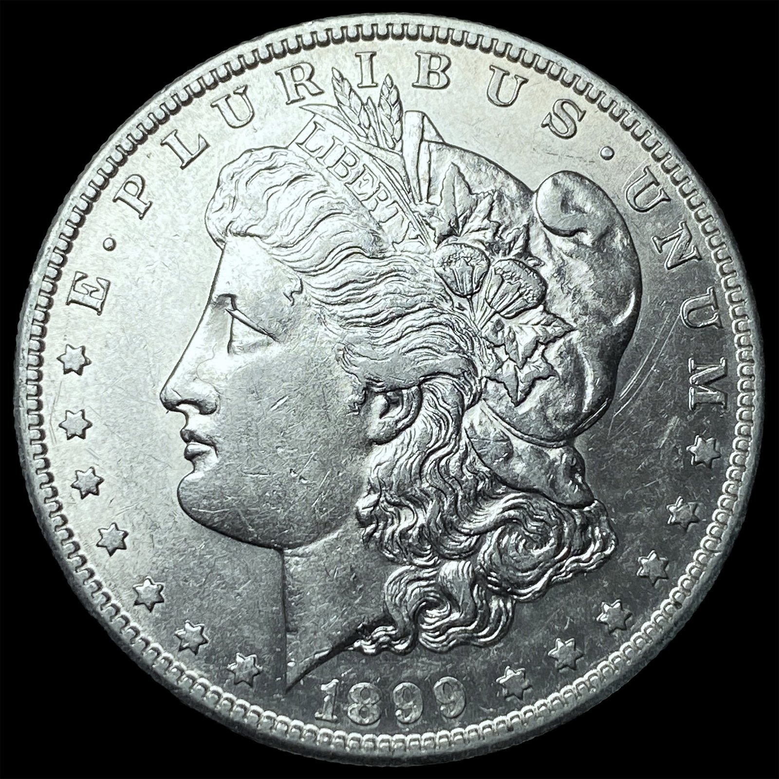 1899-S Silver Morgan Dollar CHOICE BU: 1899-S Silver Morgan Dollar CHOICE BU