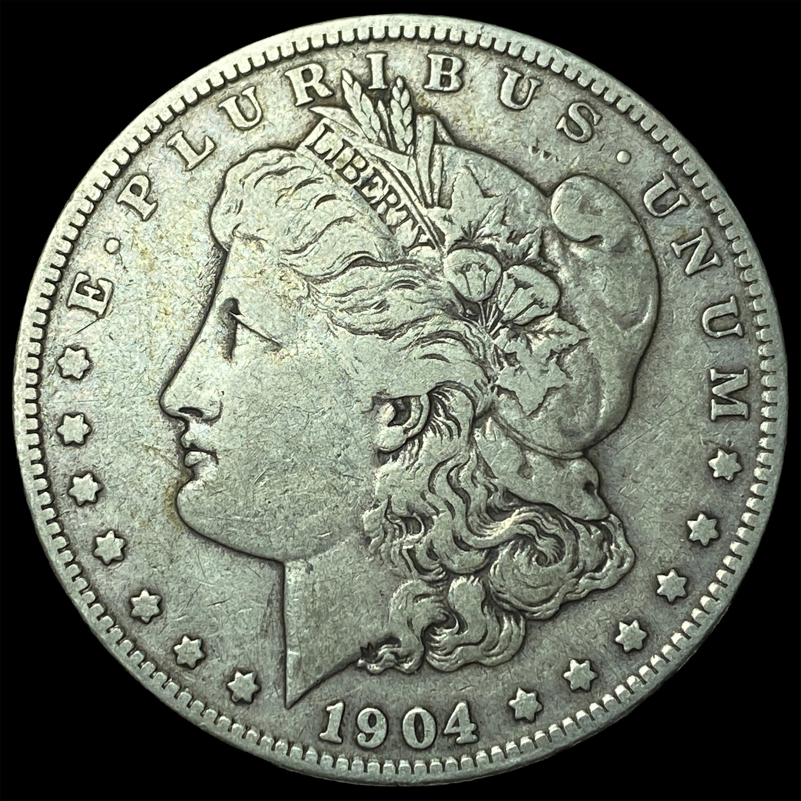 1904-S Silver Morgan Dollar CLOSELY UNCIRCULATED: 1904-S Silver Morgan Dollar CLOSELY UNCIRCULATED