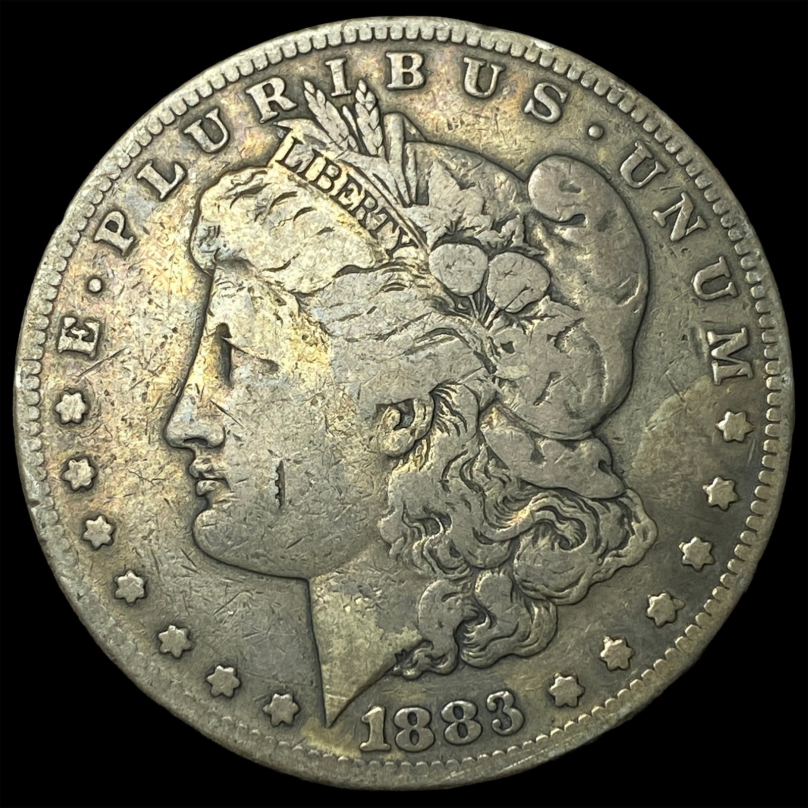 1883-S Silver Morgan Dollar LIGHTLY CIRCULATED: 1883-S Silver Morgan Dollar LIGHTLY CIRCULATED