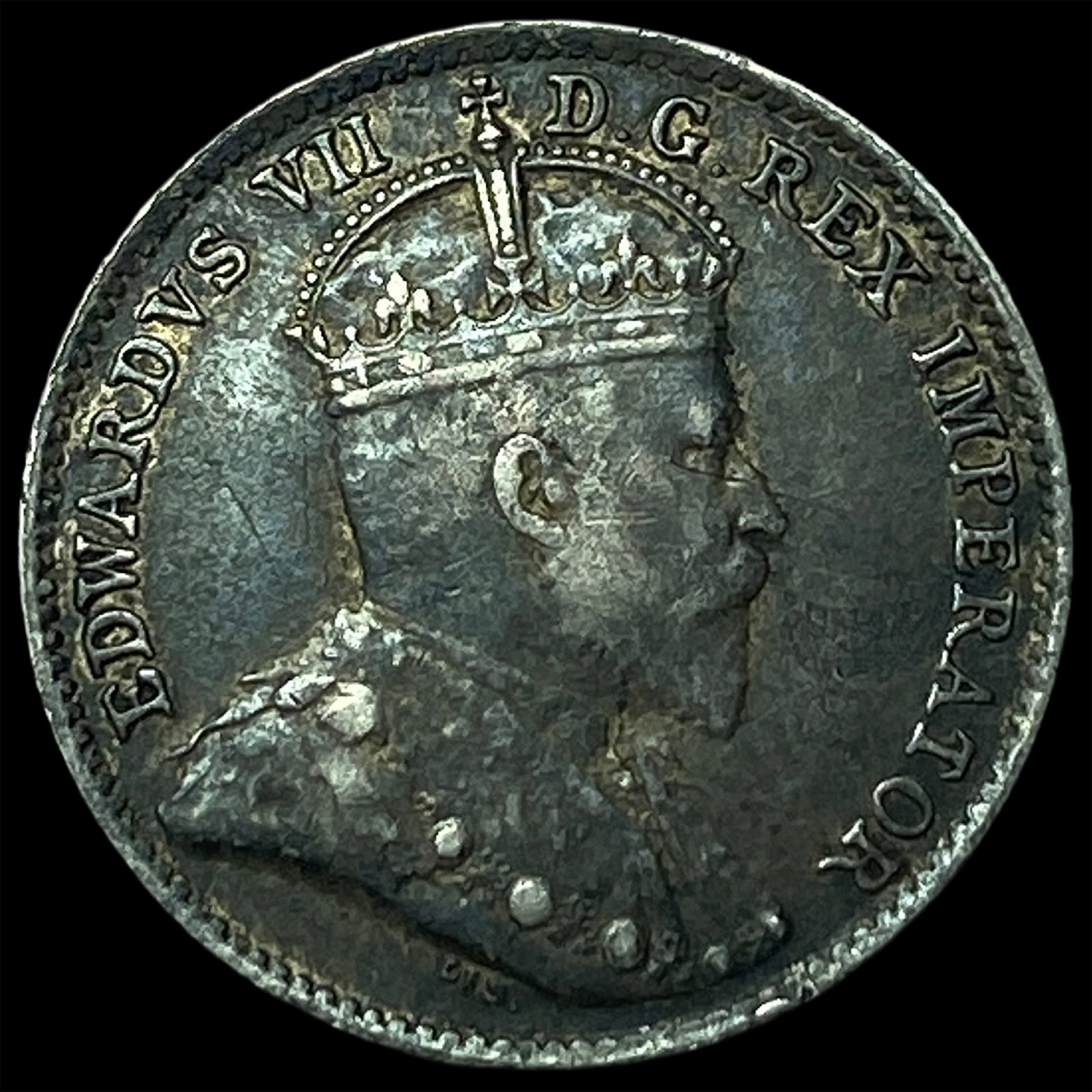 1910 Canada Silver 5 Cents CLOSELY UNCIRCULATED: 1910 Canada Silver 5 Cents CLOSELY UNCIRCULATED