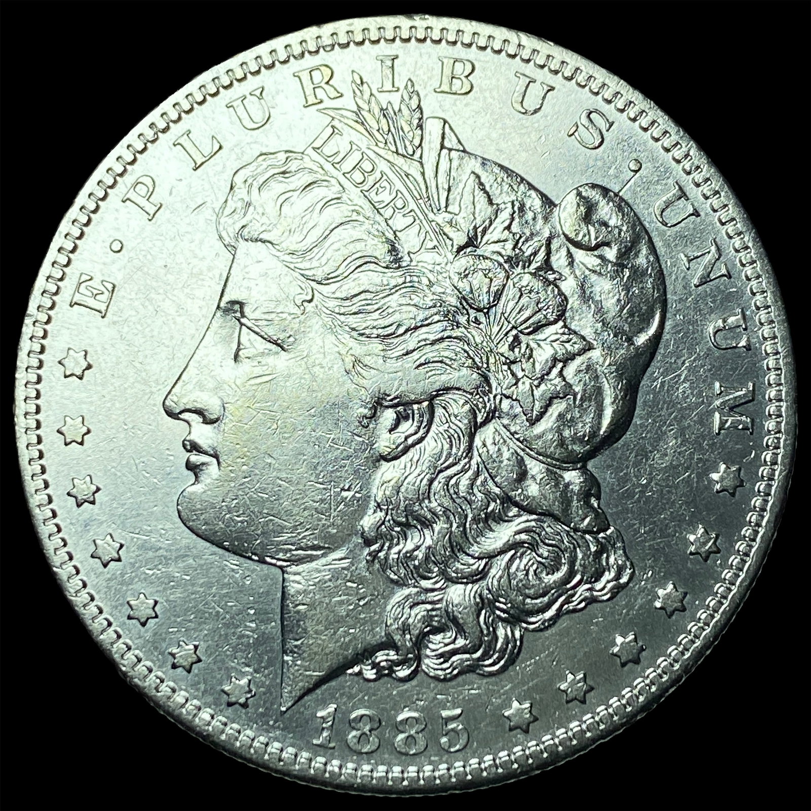 1885-S Silver Morgan Dollar UNCIRCULATED: 1885-S Silver Morgan Dollar UNCIRCULATED