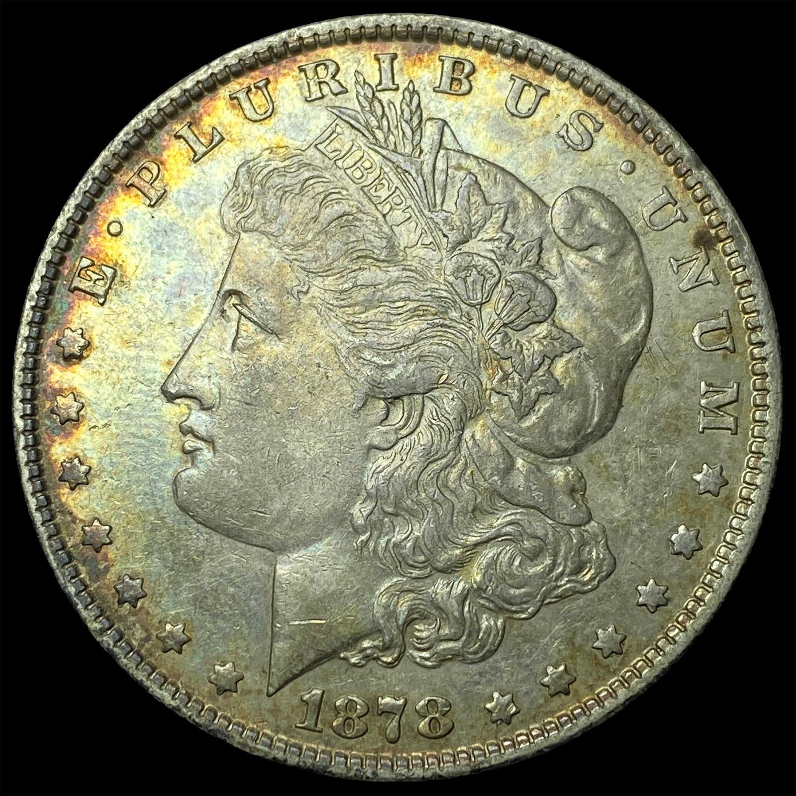 1878 Silver Morgan Dollar CHOICE AU: 1878 Silver Morgan Dollar CHOICE AU