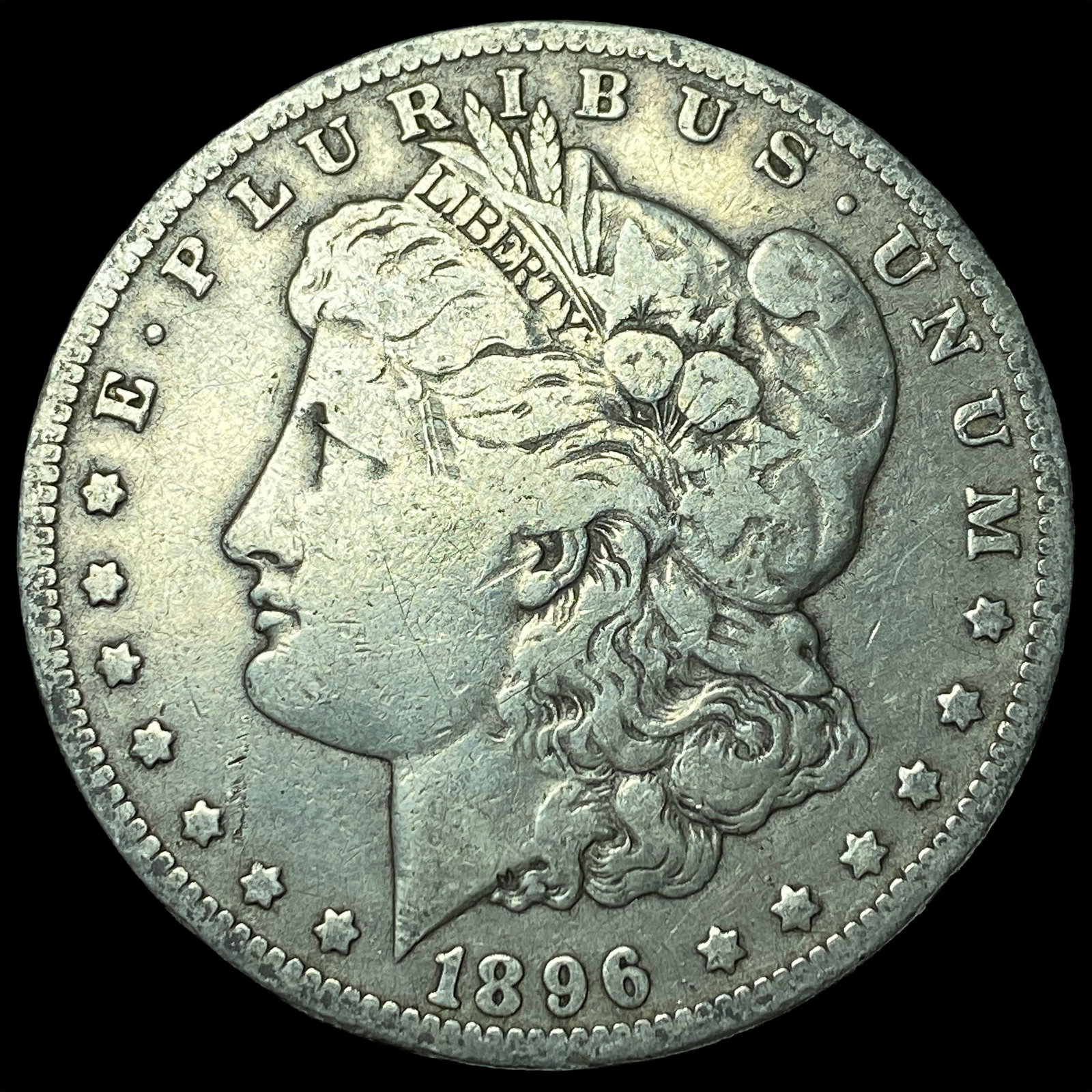 1896-O Silver Morgan Dollar LIGHTLY CIRCULATED: 1896-O Silver Morgan Dollar LIGHTLY CIRCULATED