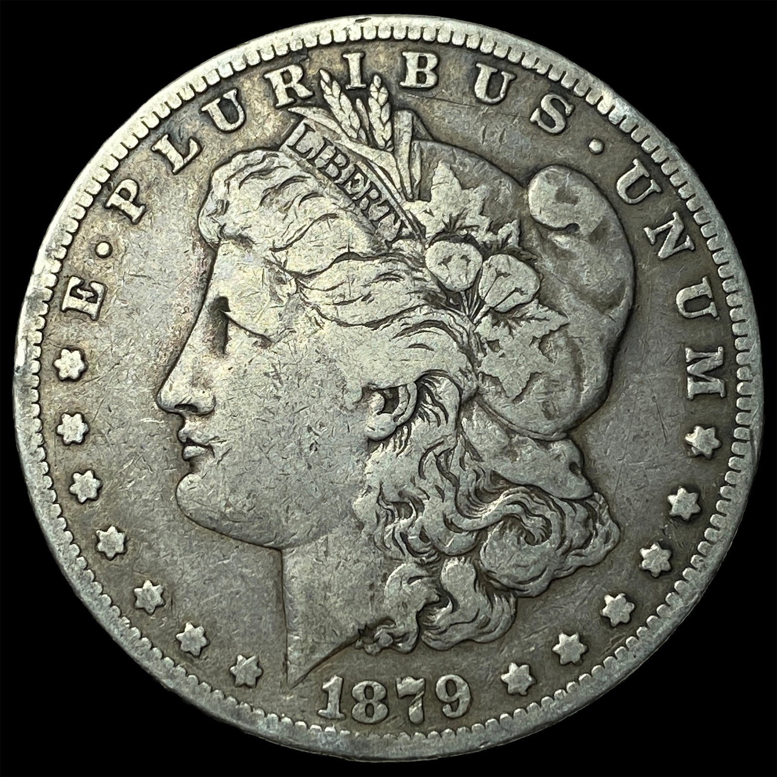 1879-S rev78 Morgan Silver Dollar LIGHTLY CIRCULATED: 1879-S rev78 Morgan Silver Dollar LIGHTLY CIRCULATED