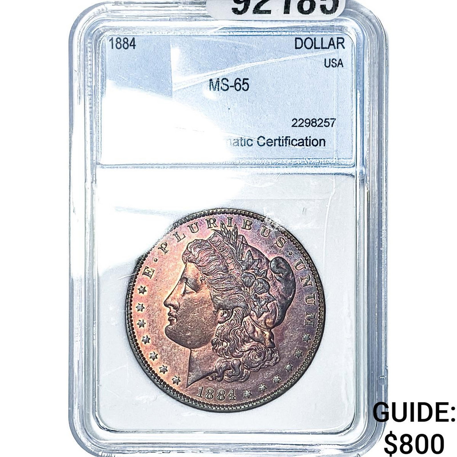1884 Morgan Silver Dollar NNC MS65: 1884 Morgan Silver Dollar NNC MS65