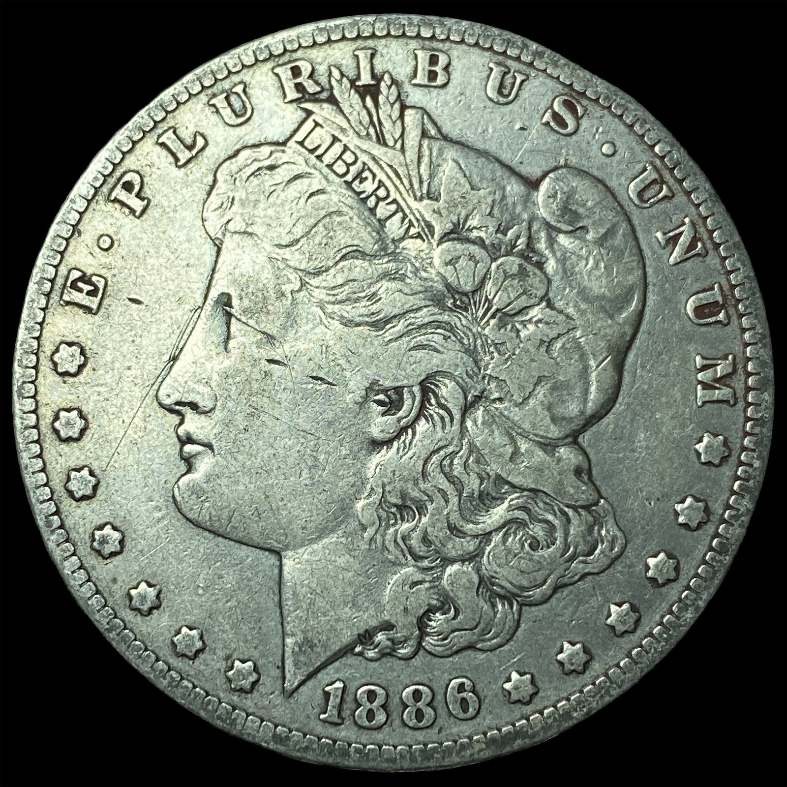 1886-O Silver Morgan Dollar LIGHTLY CIRCULATED: 1886-O Silver Morgan Dollar LIGHTLY CIRCULATED