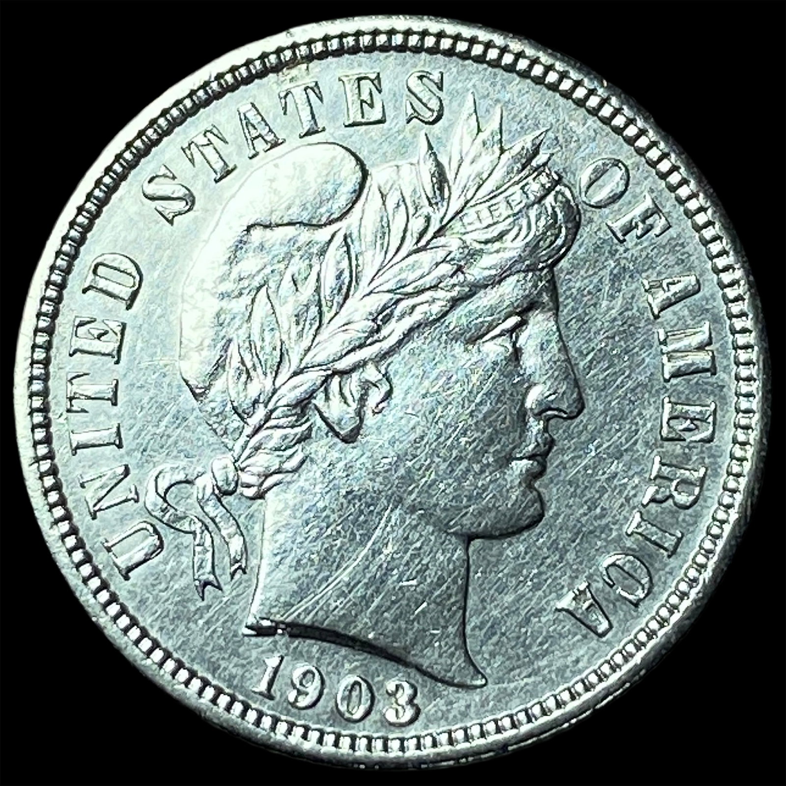 1903 Barber Dime UNCIRCULATED: 1903 Barber Dime UNCIRCULATED