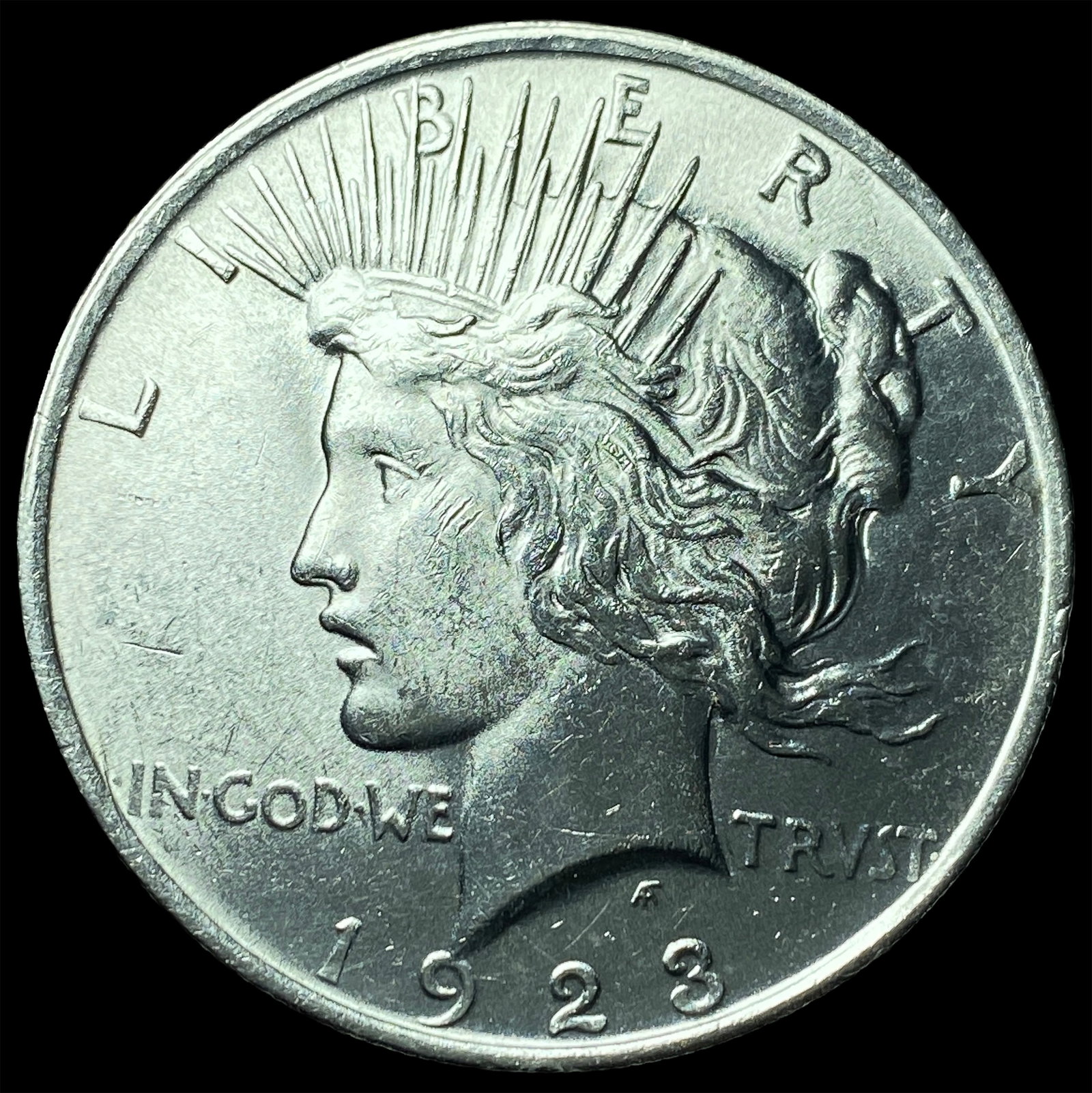 1923 Peace Silver Dollar UNCIRCULATED: 1923 Peace Silver Dollar UNCIRCULATED