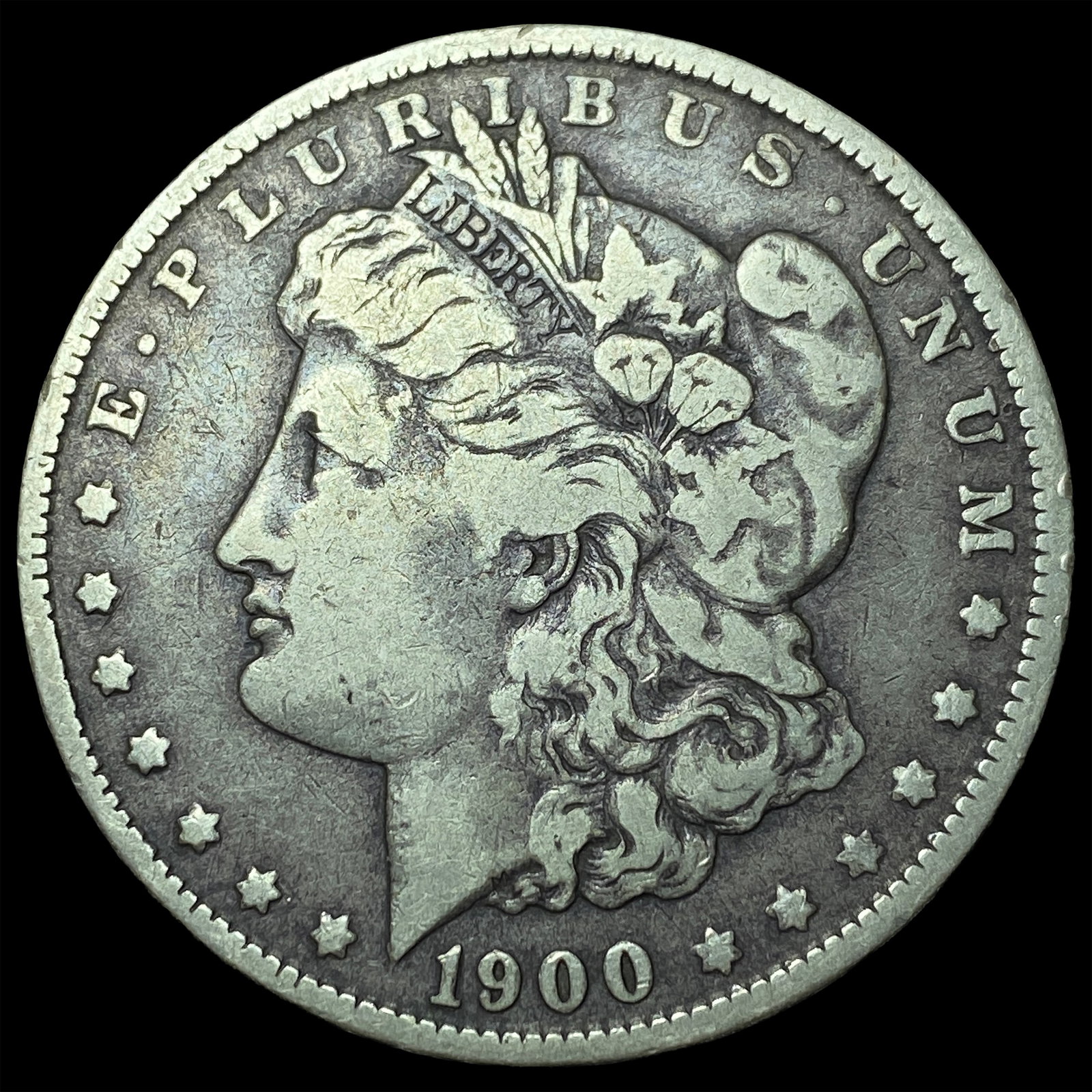 1900-O Silver Morgan Dollar NEARLY UNCIRCULATED: 1900-O Silver Morgan Dollar NEARLY UNCIRCULATED
