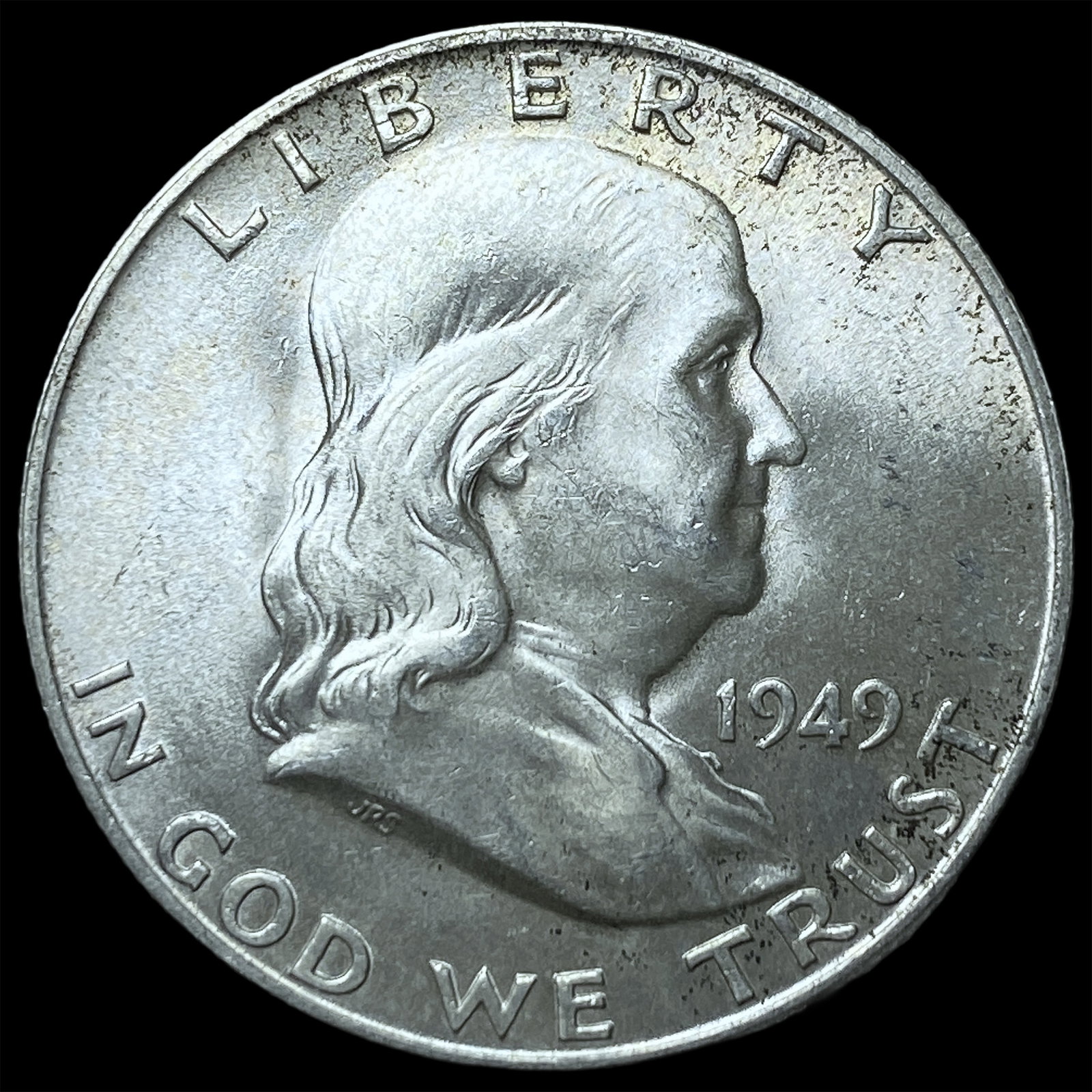 1949-D Silver Half Dollar Franklin CHOICE BU: 1949-D Silver Half Dollar Franklin CHOICE BU