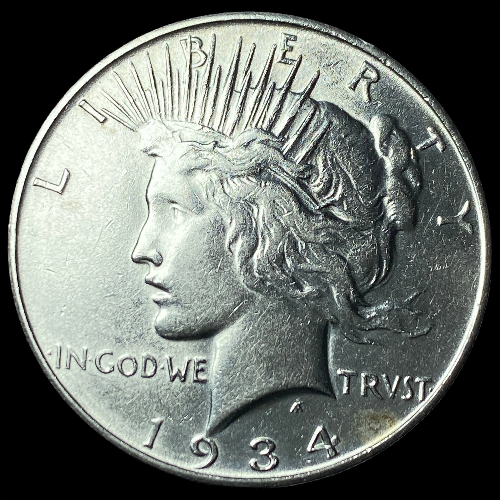 1934-D Silver Peace Dollar UNCIRCULATED: 1934-D Silver Peace Dollar UNCIRCULATED