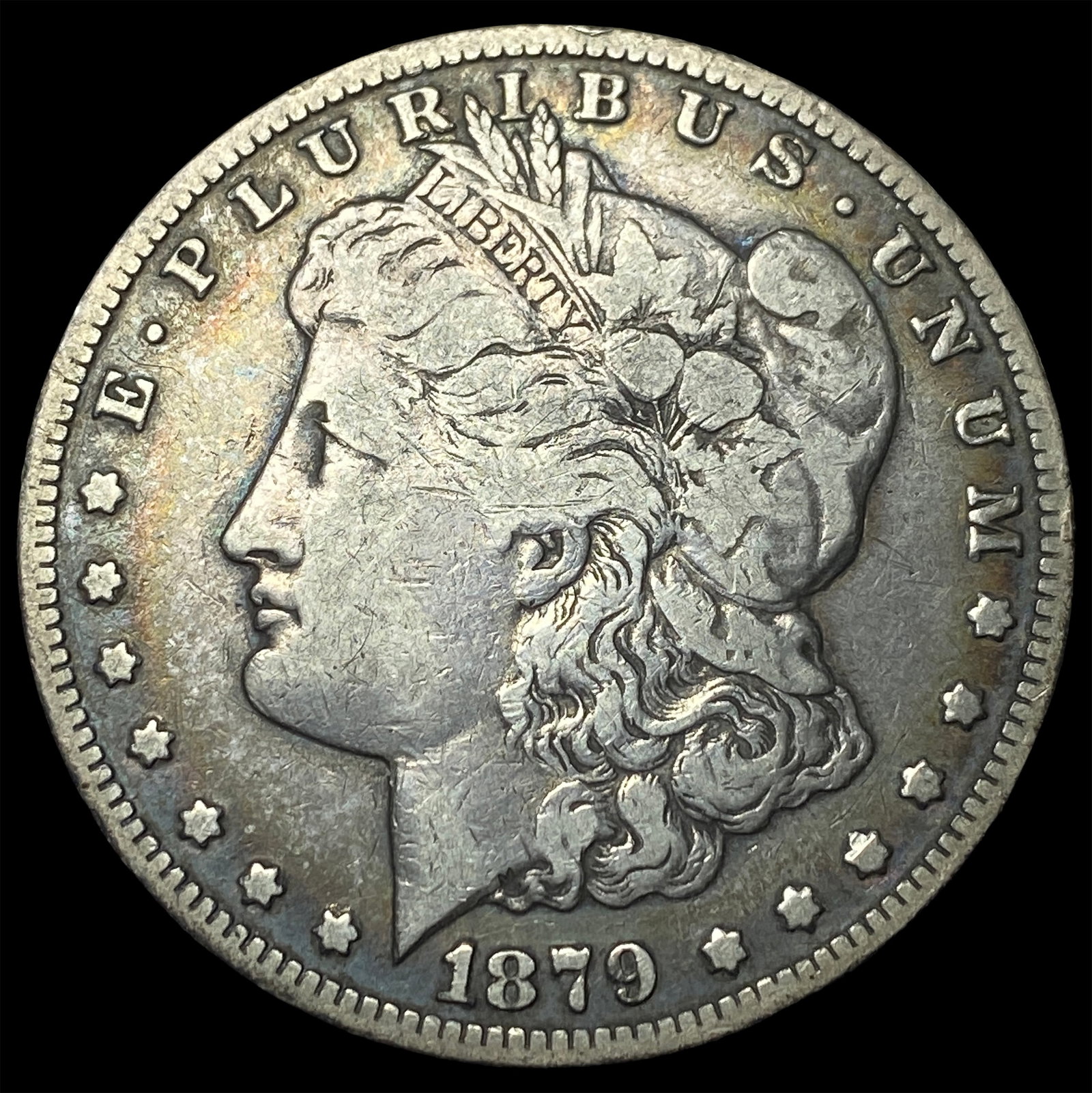 1879-CC Silver Morgan Dollar LIGHTLY CIRCULATED: 1879-CC Silver Morgan Dollar LIGHTLY CIRCULATED