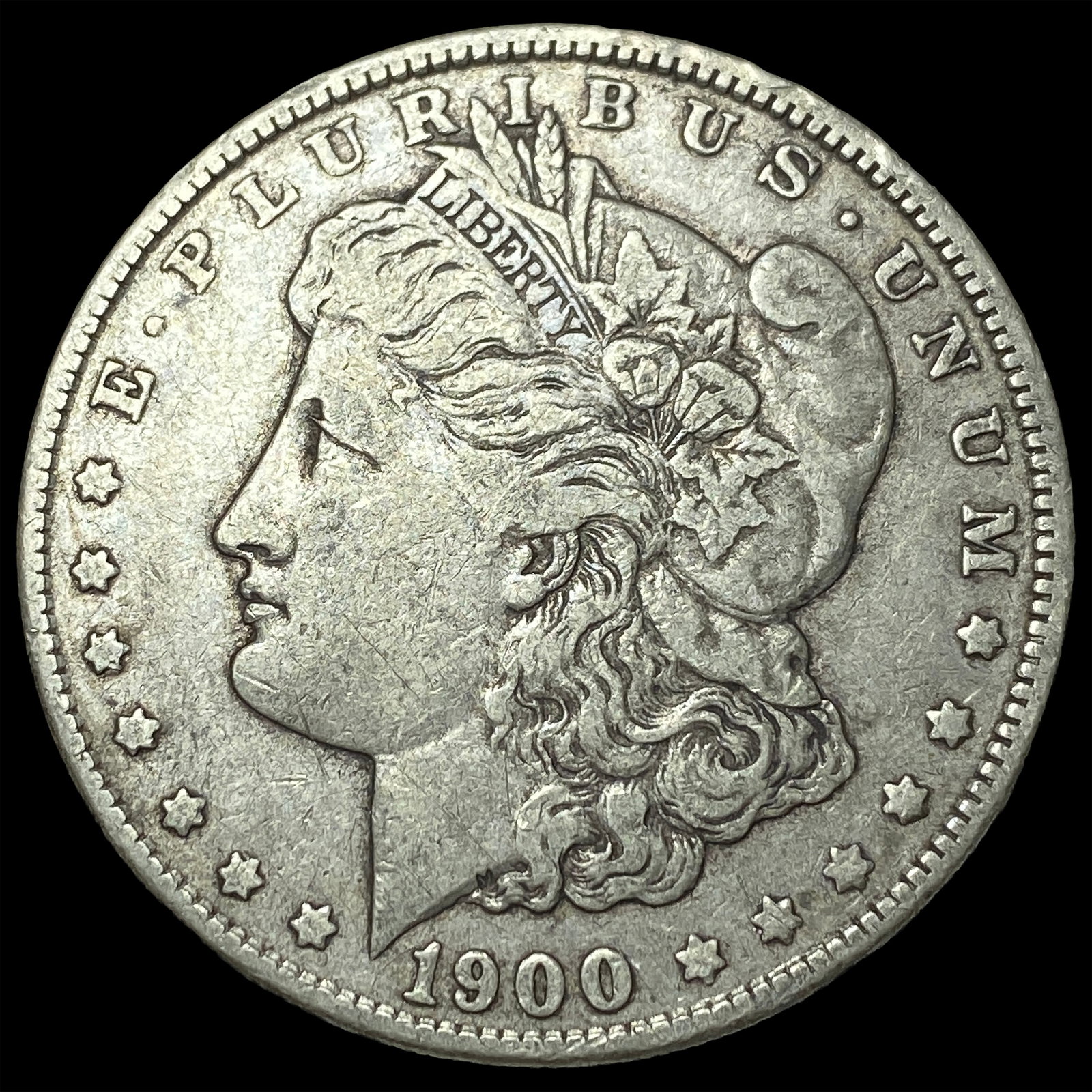 1900-O Silver Morgan Dollar NEARLY UNCIRCULATED: 1900-O Silver Morgan Dollar NEARLY UNCIRCULATED