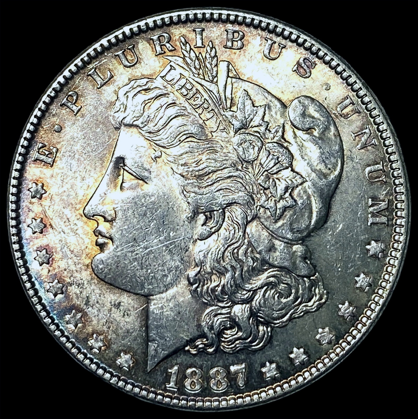 1887 Morgan Silver Dollar CHOICE BU: 1887 Morgan Silver Dollar CHOICE BU