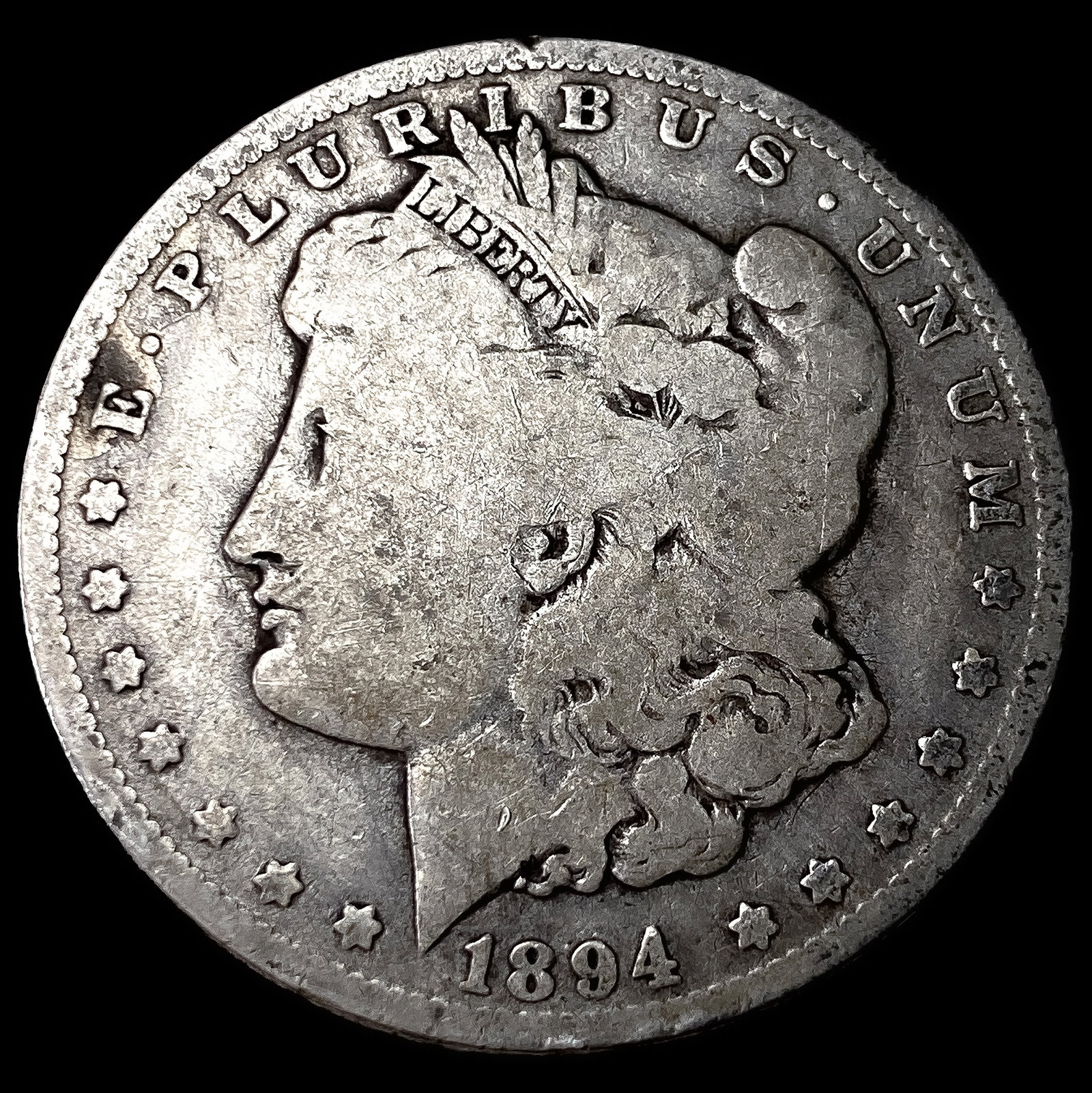 1894-O Morgan Silver Dollar NICELY CIRCULATED: 1894-O Morgan Silver Dollar NICELY CIRCULATED