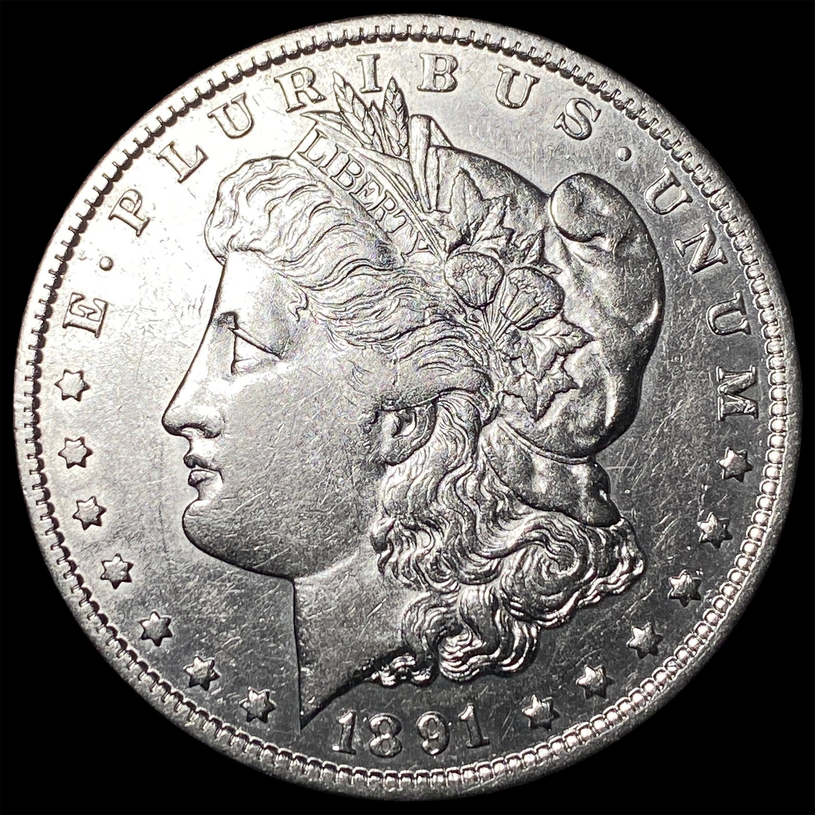 1891-O Silver Morgan Dollar CLOSELY UNCIRCULATED: 1891-O Silver Morgan Dollar CLOSELY UNCIRCULATED