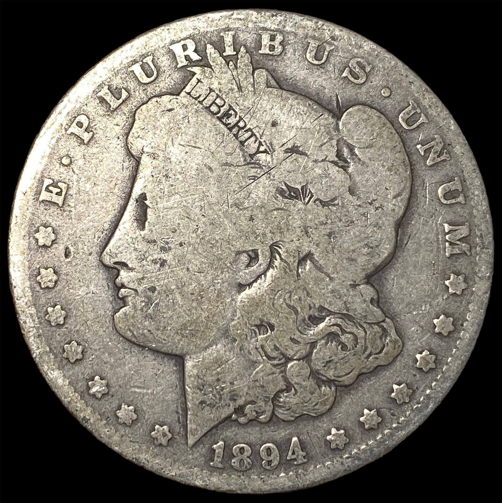 1894-O Silver Morgan Dollar NICELY CIRCULATED: 1894-O Silver Morgan Dollar NICELY CIRCULATED