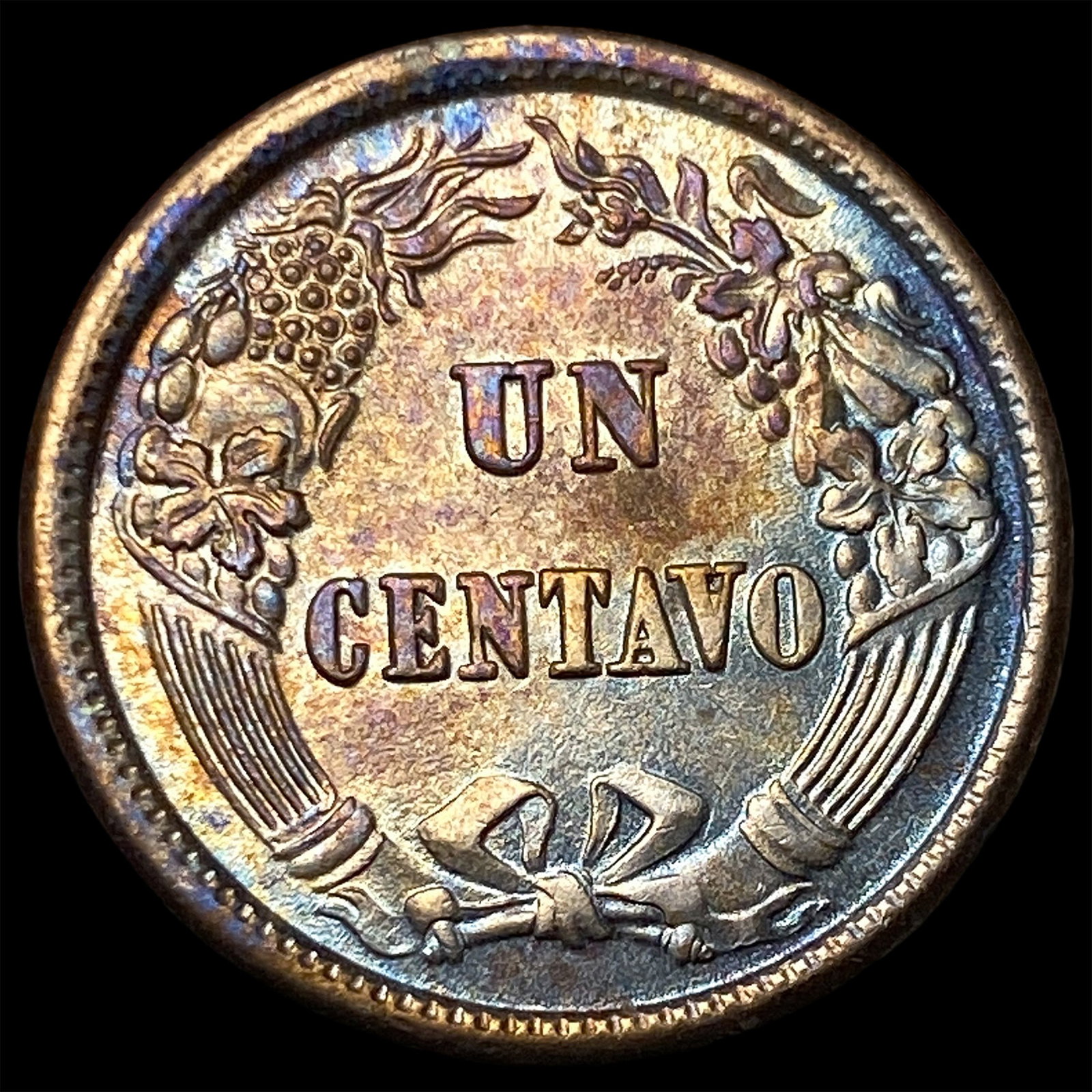 1864 Preu 1 Centavo - 2