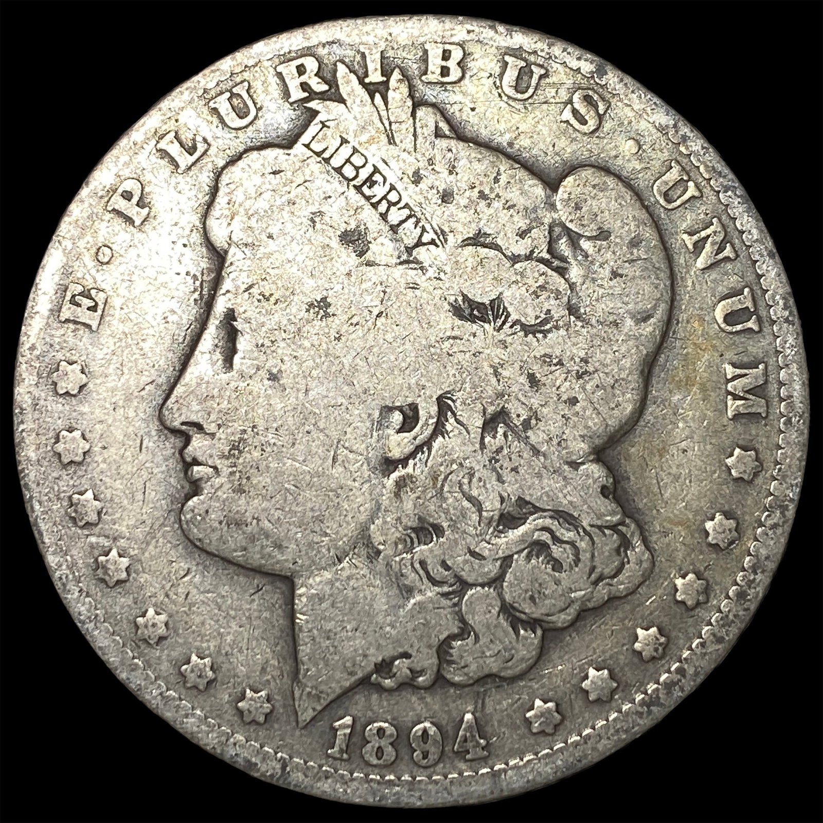 1894-O Silver Morgan Dollar NICELY CIRCULATED: 1894-O Silver Morgan Dollar NICELY CIRCULATED
