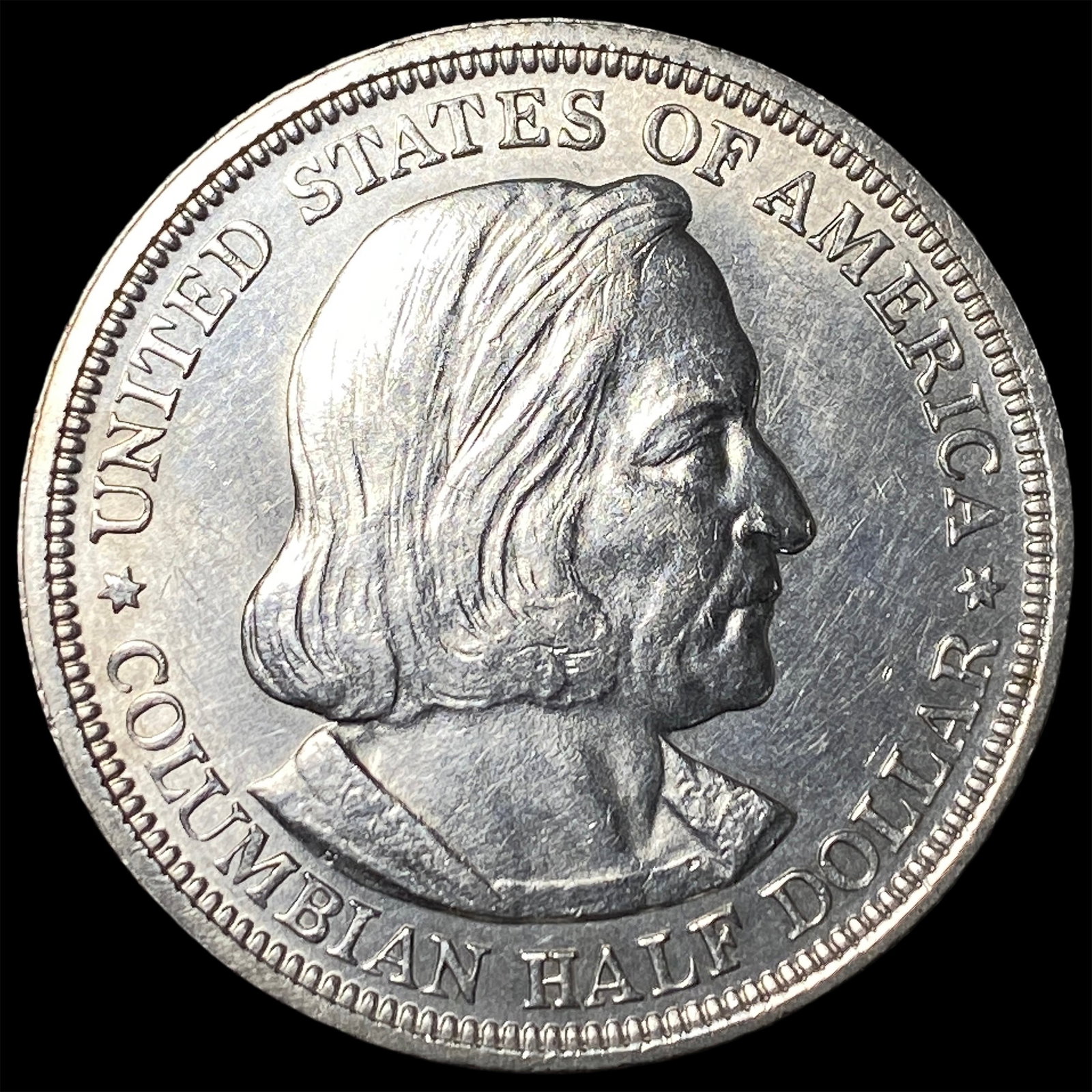 1892 Silver Columbian Expo Half Dollar UNCIRCULATED (1 of 2)