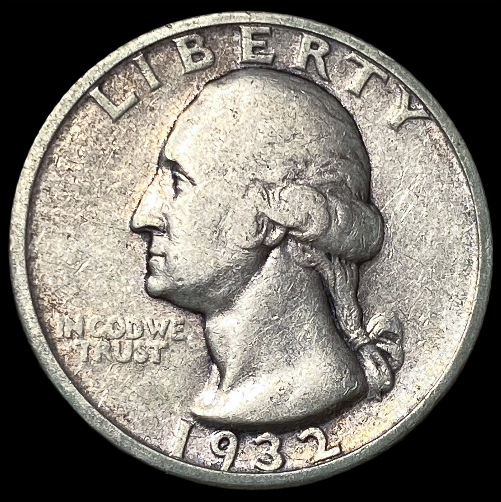 1932-S Silver Washington Quarter NEARLY UNCIRCULATED: 1932-S Silver Washington Quarter NEARLY UNCIRCULATED