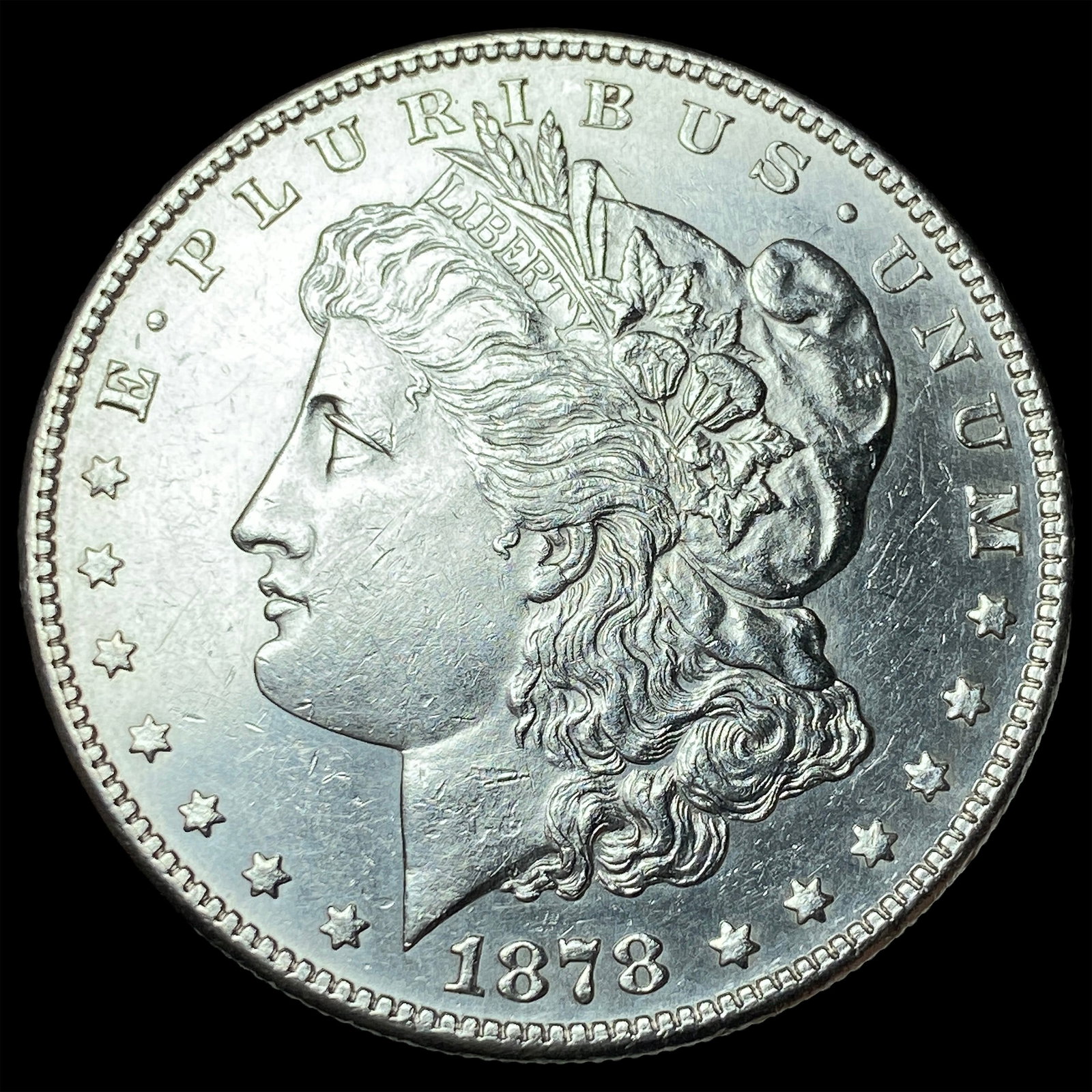 1878-S Silver Morgan Dollar UNCIRCULATED: 1878-S Silver Morgan Dollar UNCIRCULATED