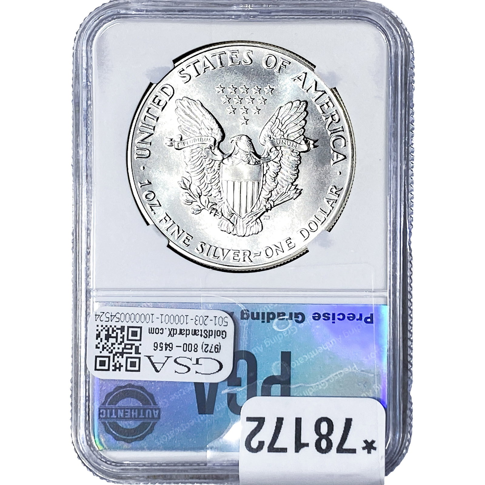 1988 Silver Eagle PGA MS70 - 2