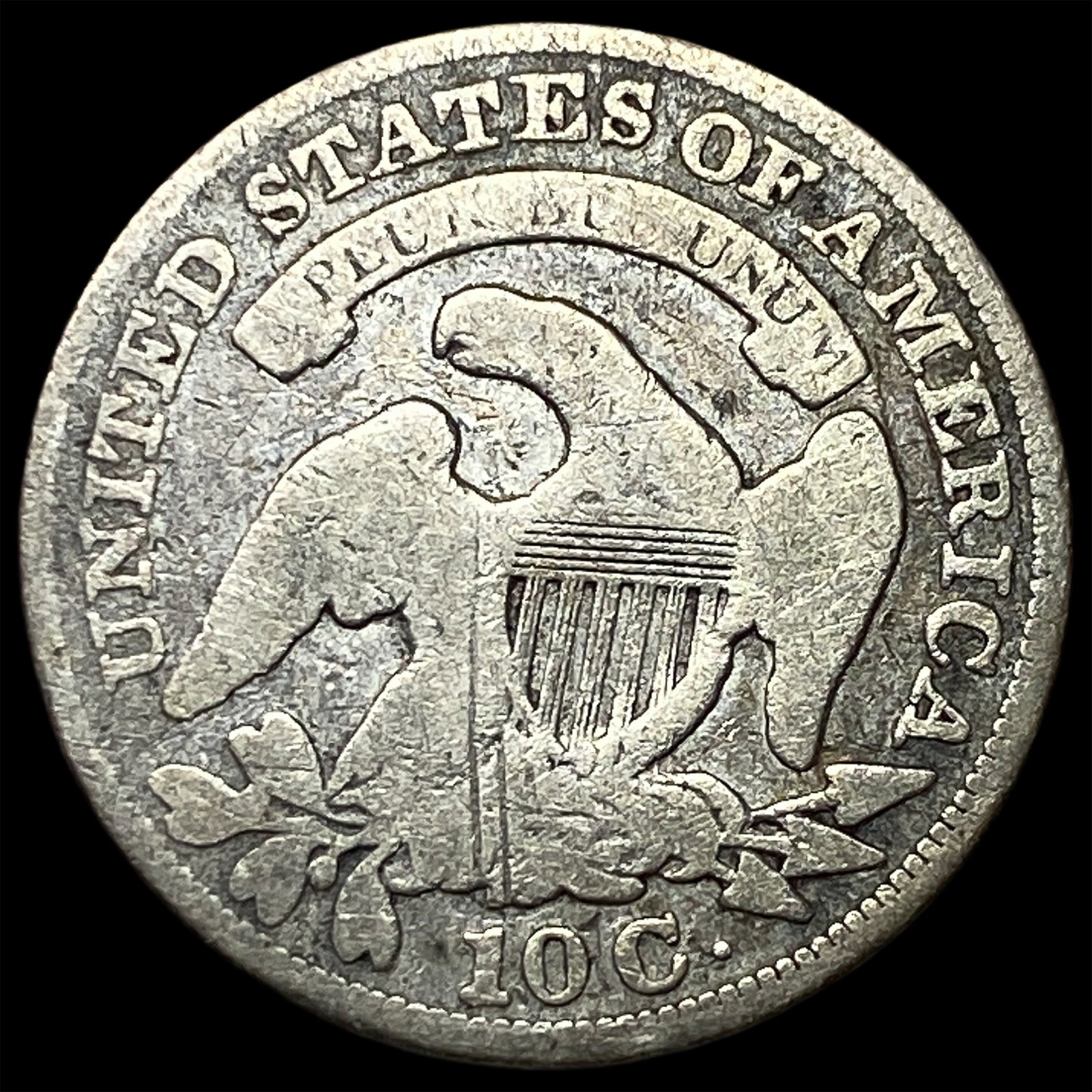 1830 Capped Bust Dime NICELY CIRCULATED - 2