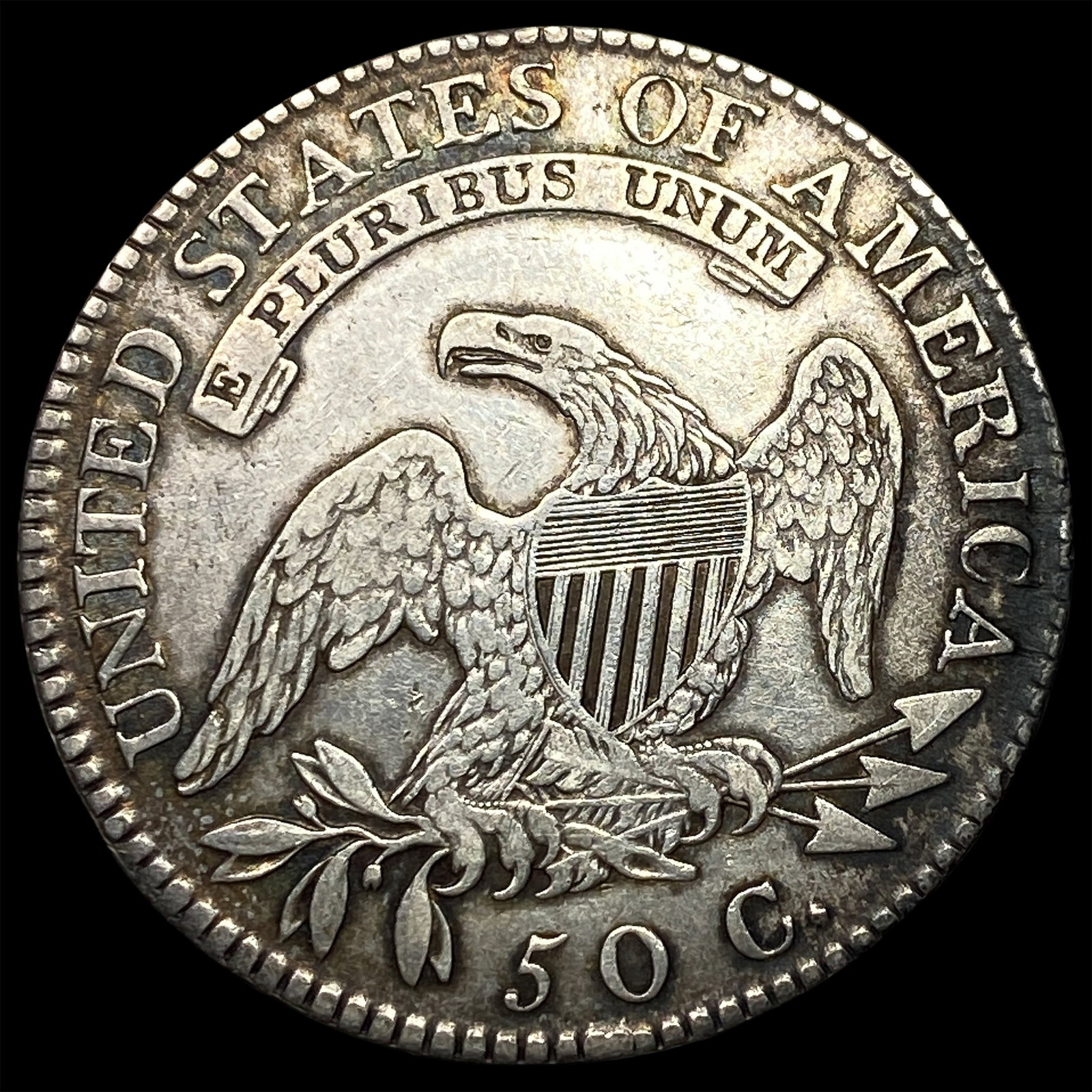1819 Capped Bust Half Dollar CLOSELY UNCIRCULATED - 2