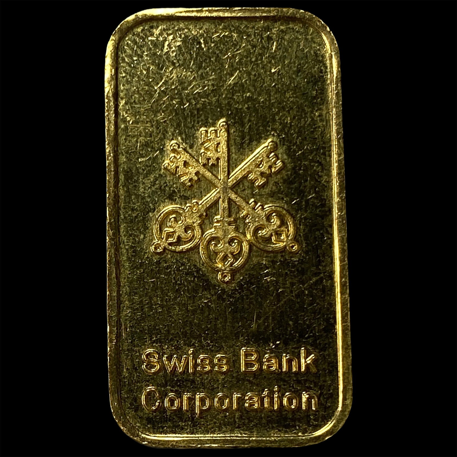 Swiss Bank Corporation 1/3oz .9999 Gold Bar HIGH GRADE: Swiss Bank Corporation 1/3oz .9999 Gold Bar HIGH GRADE