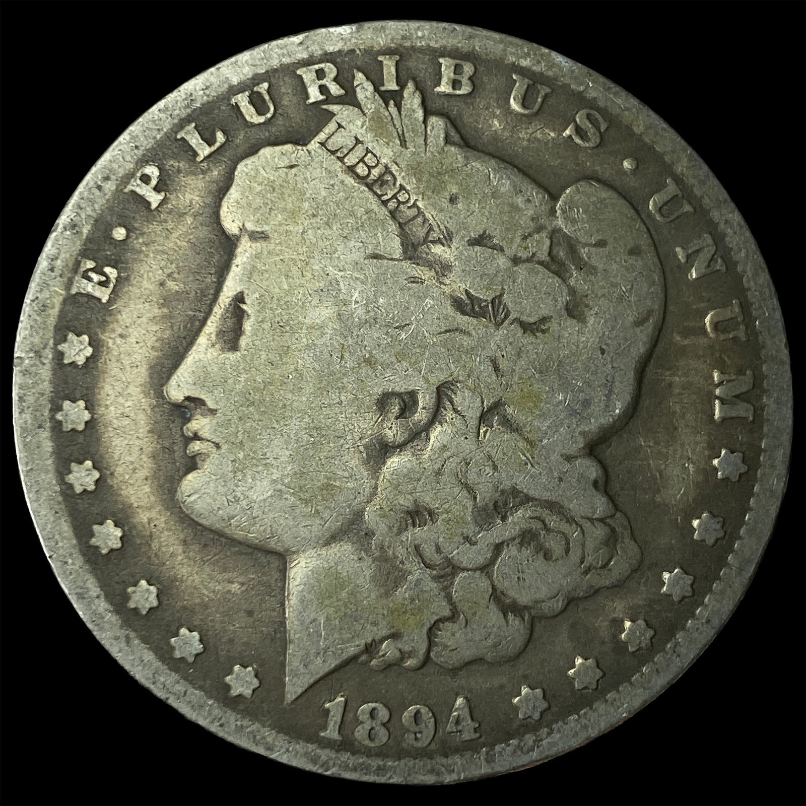 1894-O Silver Morgan Dollar NICELY CIRCULATED: 1894-O Silver Morgan Dollar NICELY CIRCULATED