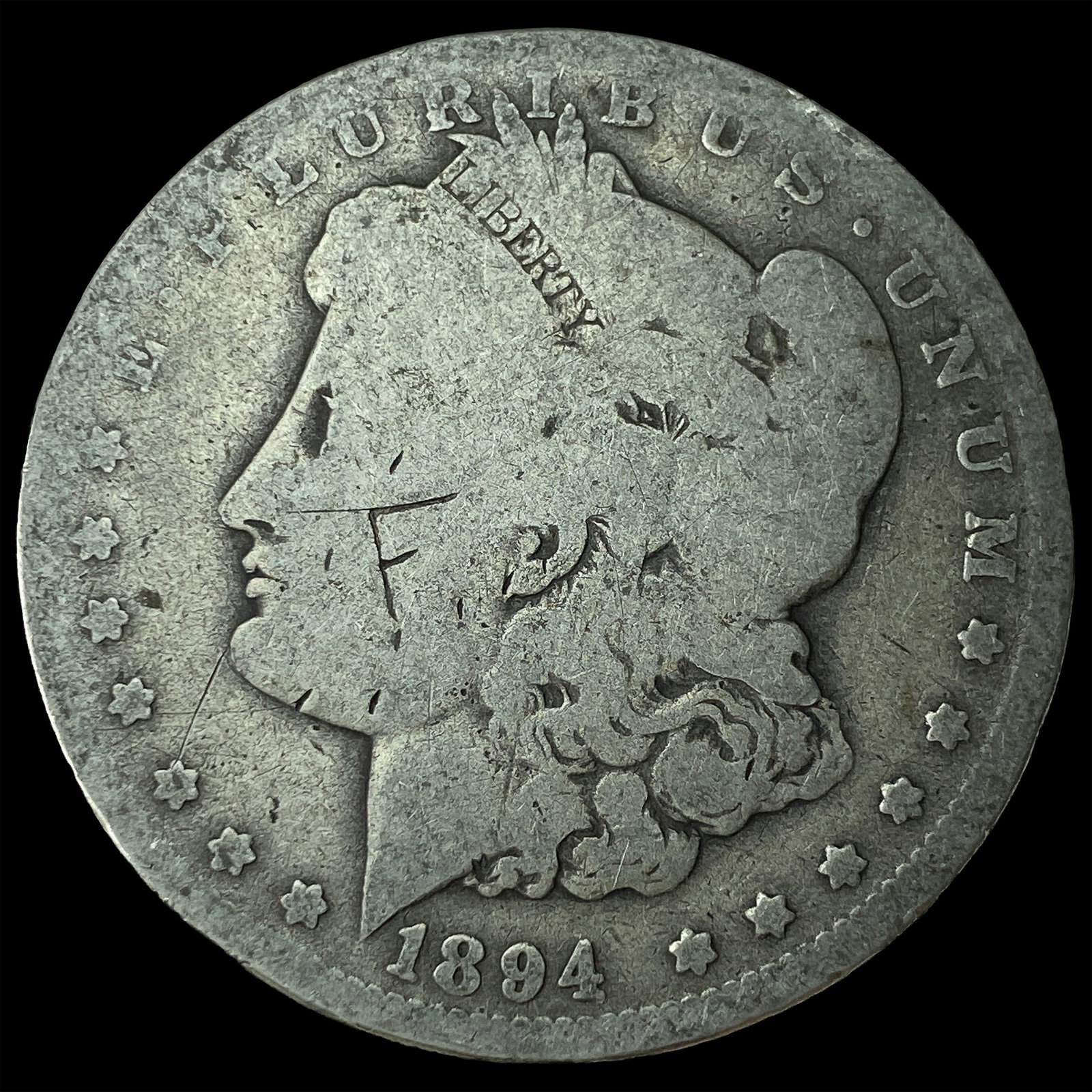 1894-O Silver Morgan Dollar NICELY CIRCULATED: 1894-O Silver Morgan Dollar NICELY CIRCULATED