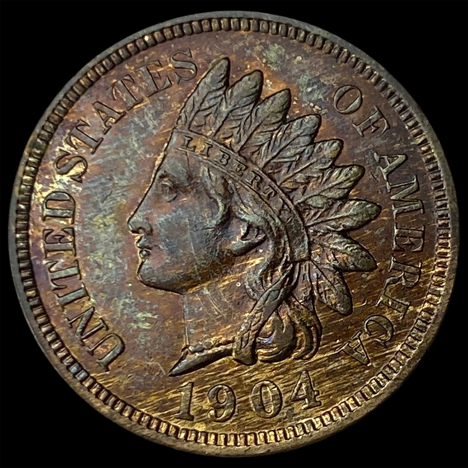 1904 Indian Head Cent UNCIRCULATED: 1904 Indian Head Cent UNCIRCULATED