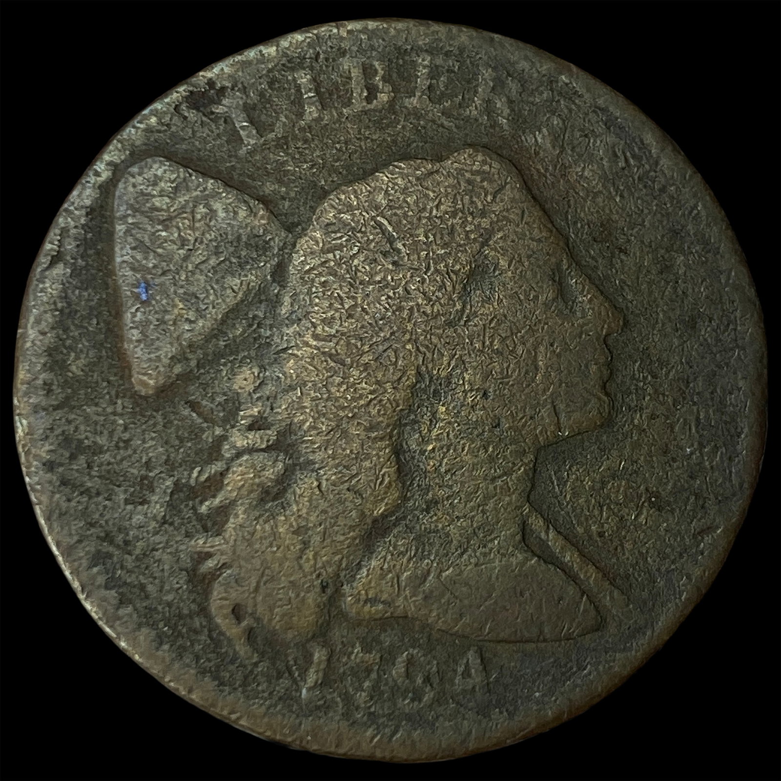 1794 Liberty Cap Large Cent LIGHTLY CIRCULATED: 1794 Liberty Cap Large Cent LIGHTLY CIRCULATED