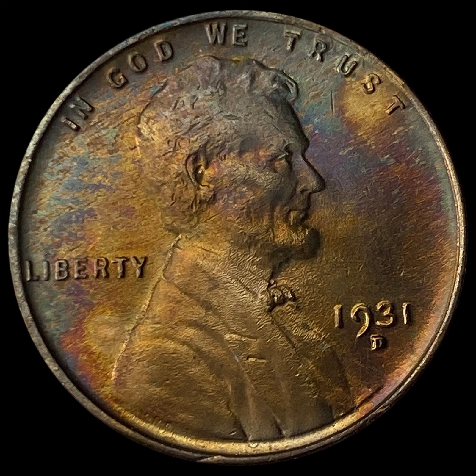 1931-D Lincoln Wheat Cent CHOICE BU (1 of 2)