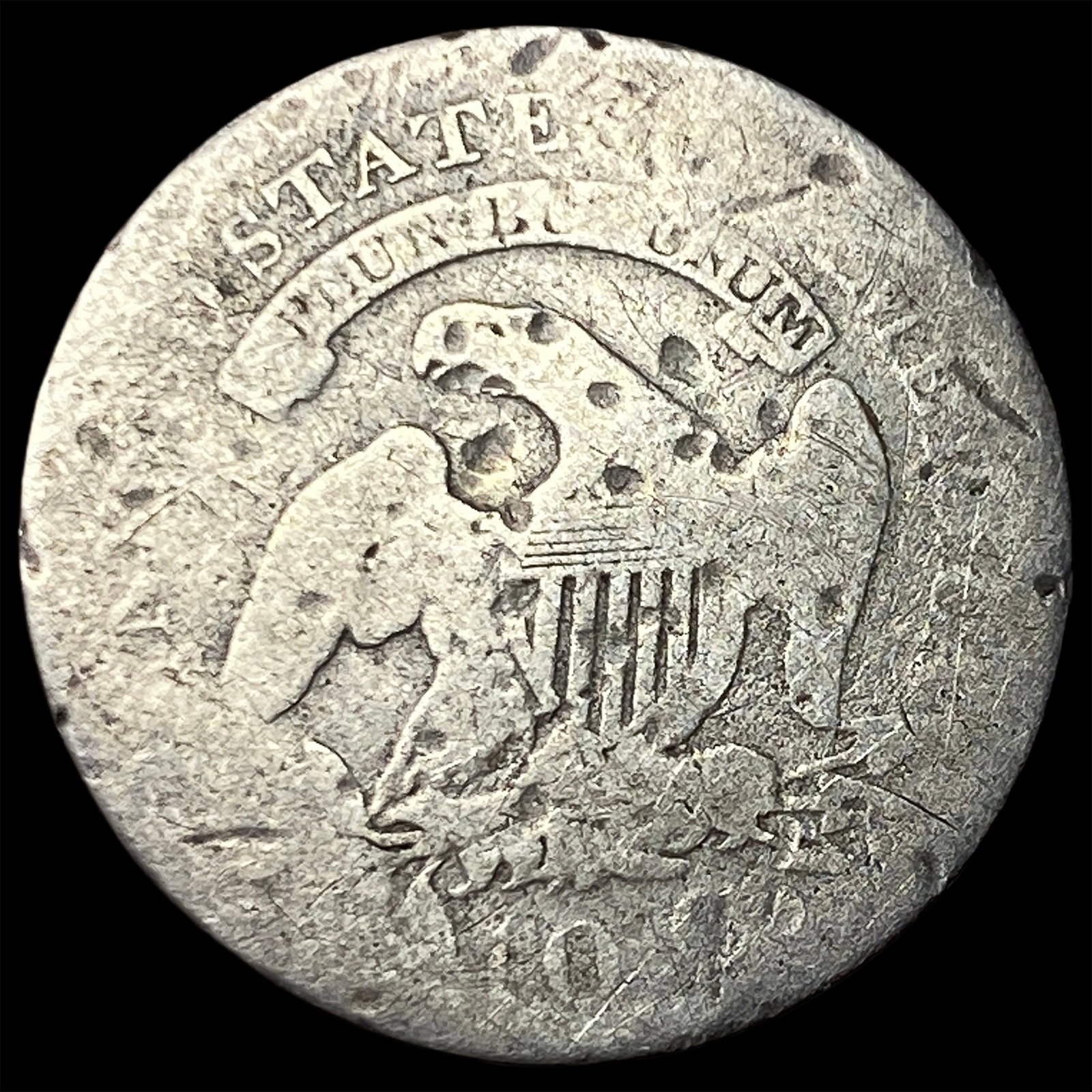1820 Silver Capped Bust Dime NICELY CIRCULATED - 2