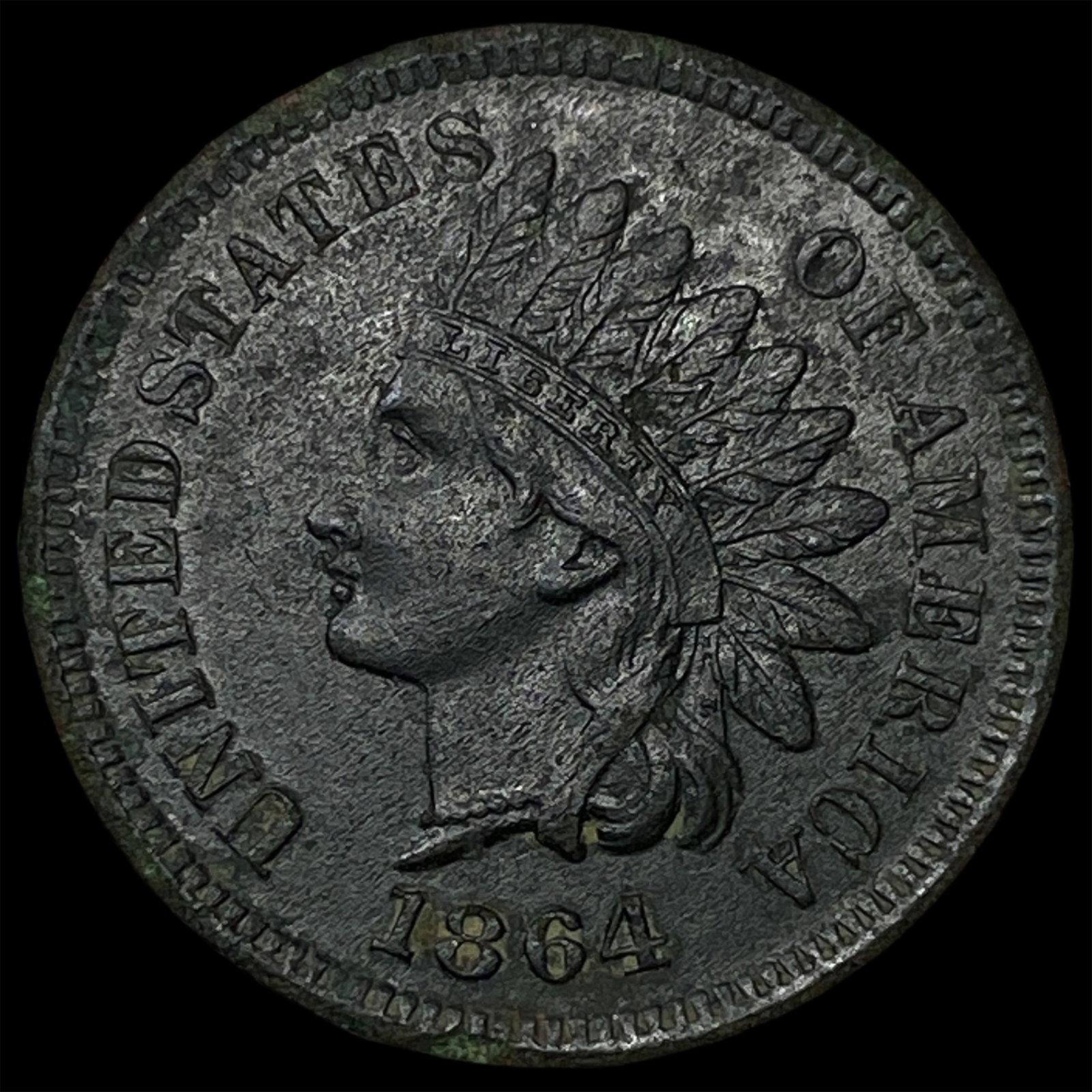 1864 Indian Head Cent NEARLY UNCIRCULATED: 1864 Indian Head Cent NEARLY UNCIRCULATED