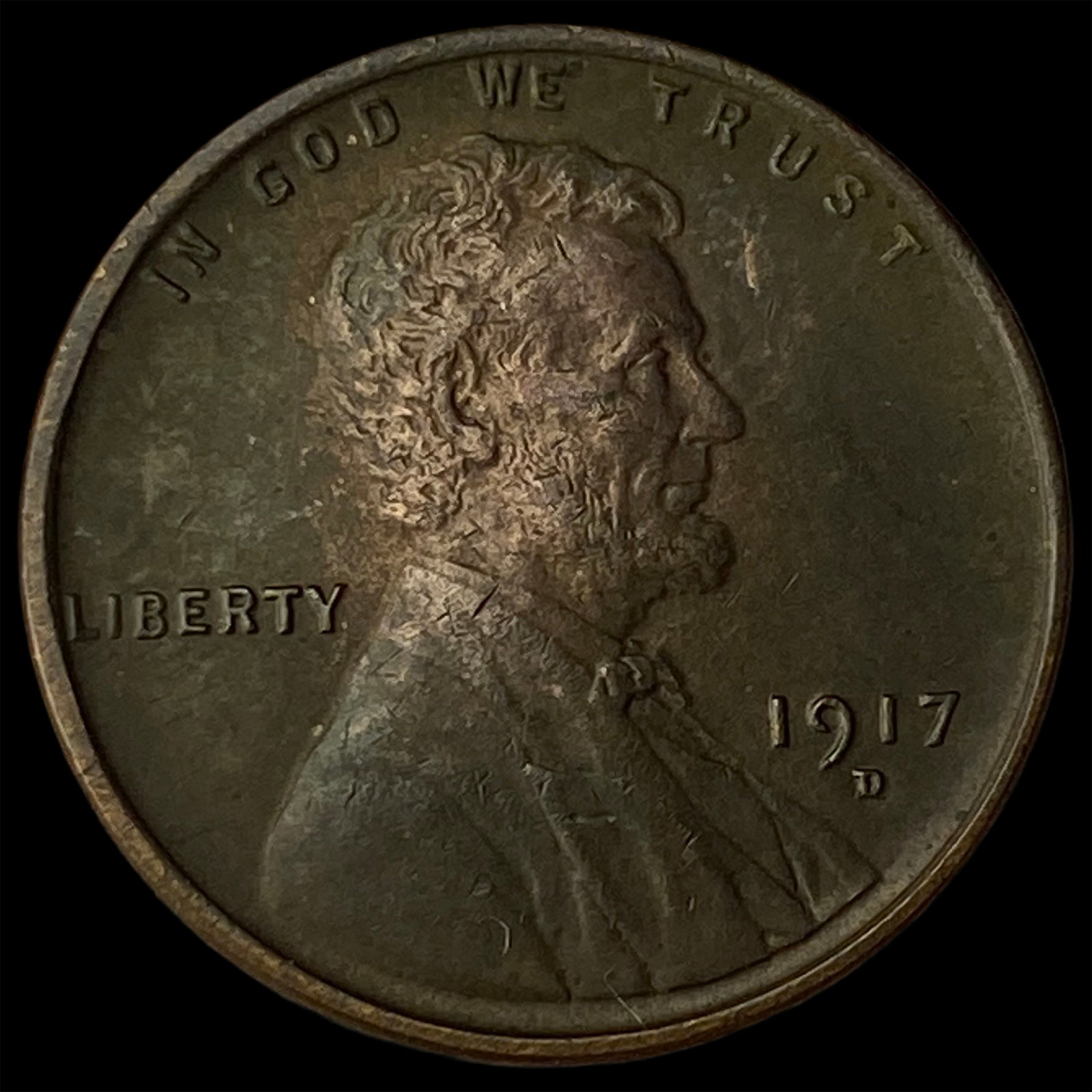 1917-D Lincoln Wheat Cent UNCIRCULATED: 1917-D Lincoln Wheat Cent UNCIRCULATED