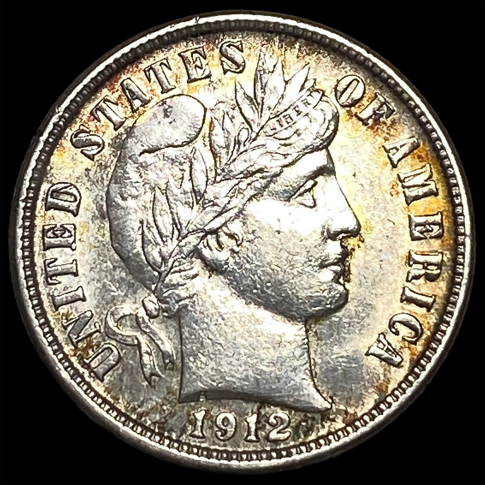 1912-D Silver Barber Dime UNCIRCULATED: 1912-D Silver Barber Dime UNCIRCULATED