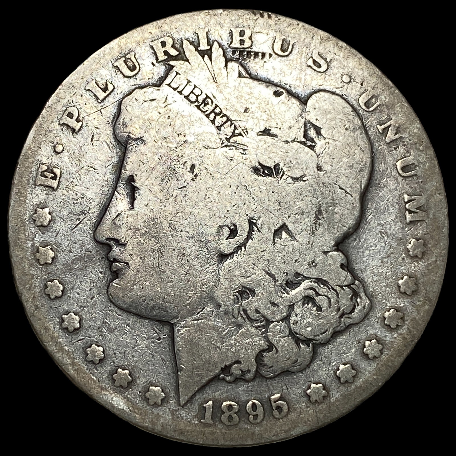 1895-S Silver Morgan Dollar UNCIRCULATED: 1895-S Silver Morgan Dollar UNCIRCULATED