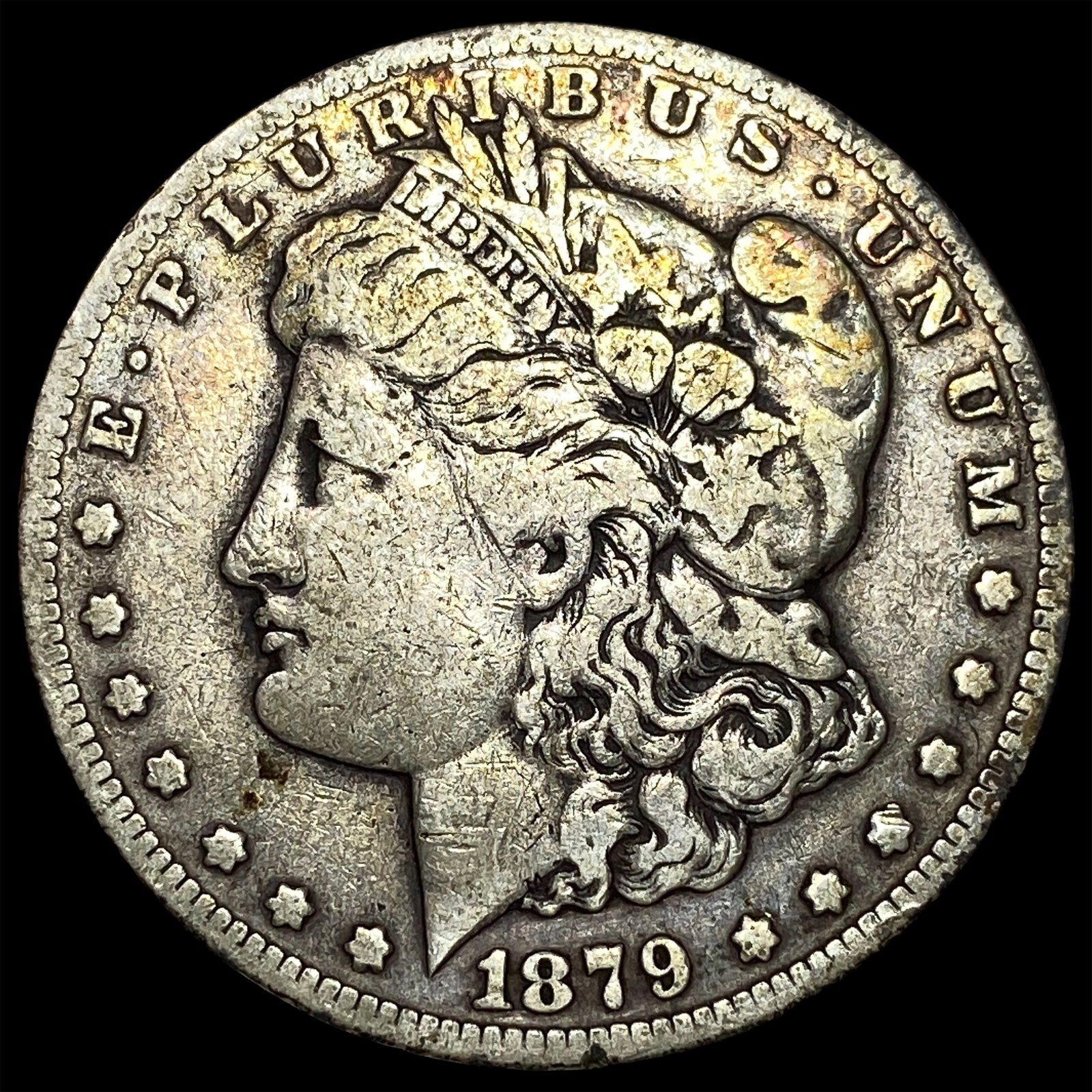 1879-CC Silver Morgan Dollar LIGHTLY CIRCULATED: 1879-CC Silver Morgan Dollar LIGHTLY CIRCULATED