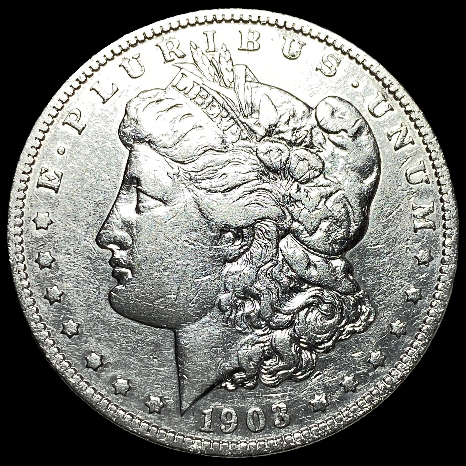 1903-S Silver Morgan Dollar CLOSELY UNCIRCULATED: 1903-S Silver Morgan Dollar CLOSELY UNCIRCULATED