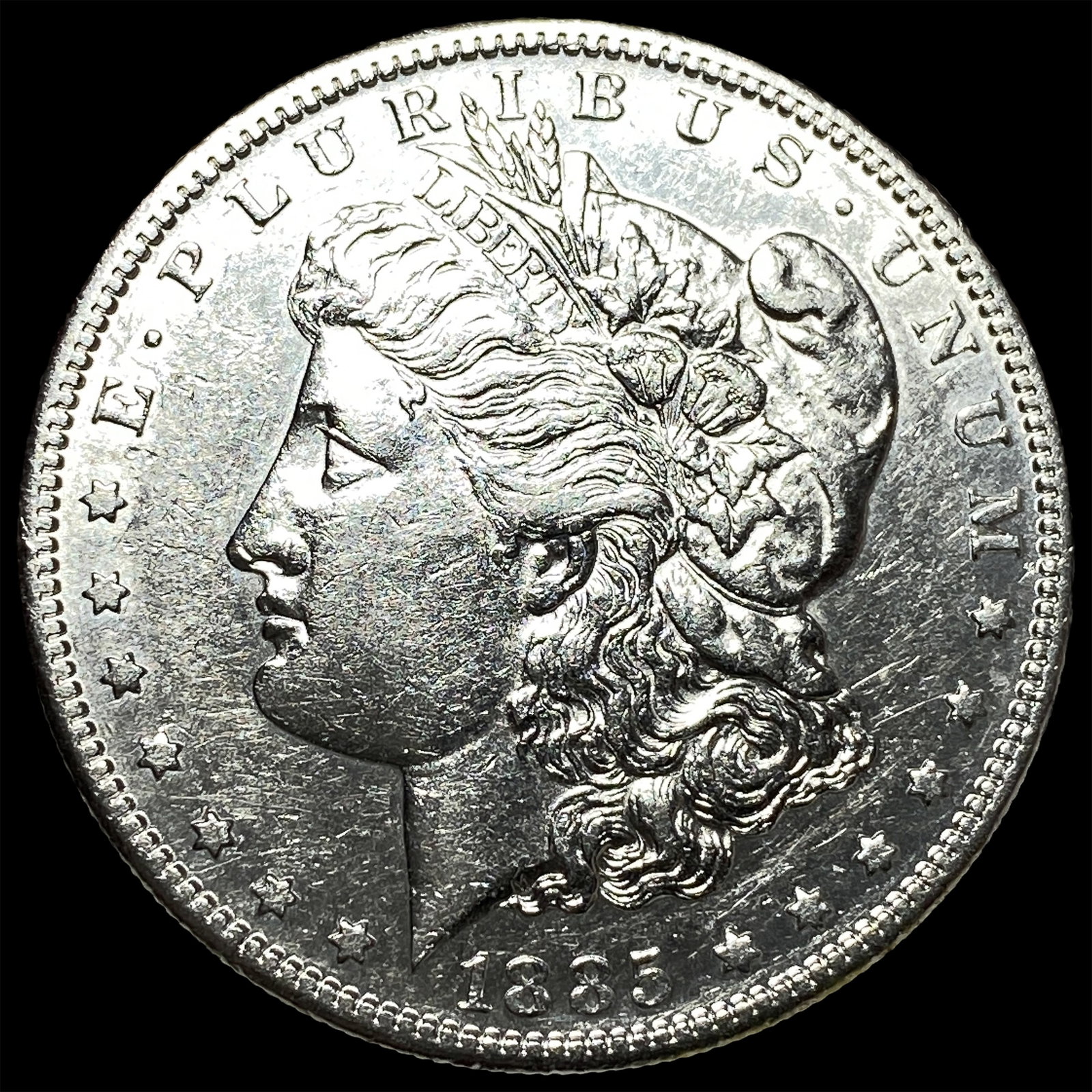 1885-S Silver Morgan Dollar UNCIRCULATED: 1885-S Silver Morgan Dollar UNCIRCULATED