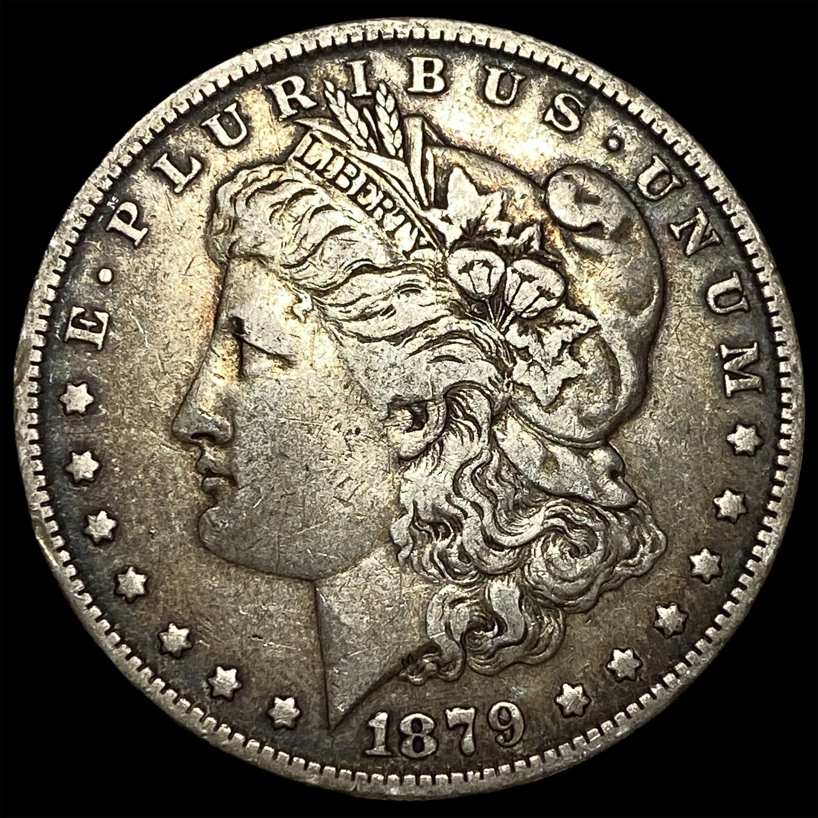 1879 Silver Morgan Dollar NEARLY UNCIRCULATED: 1879 Silver Morgan Dollar NEARLY UNCIRCULATED