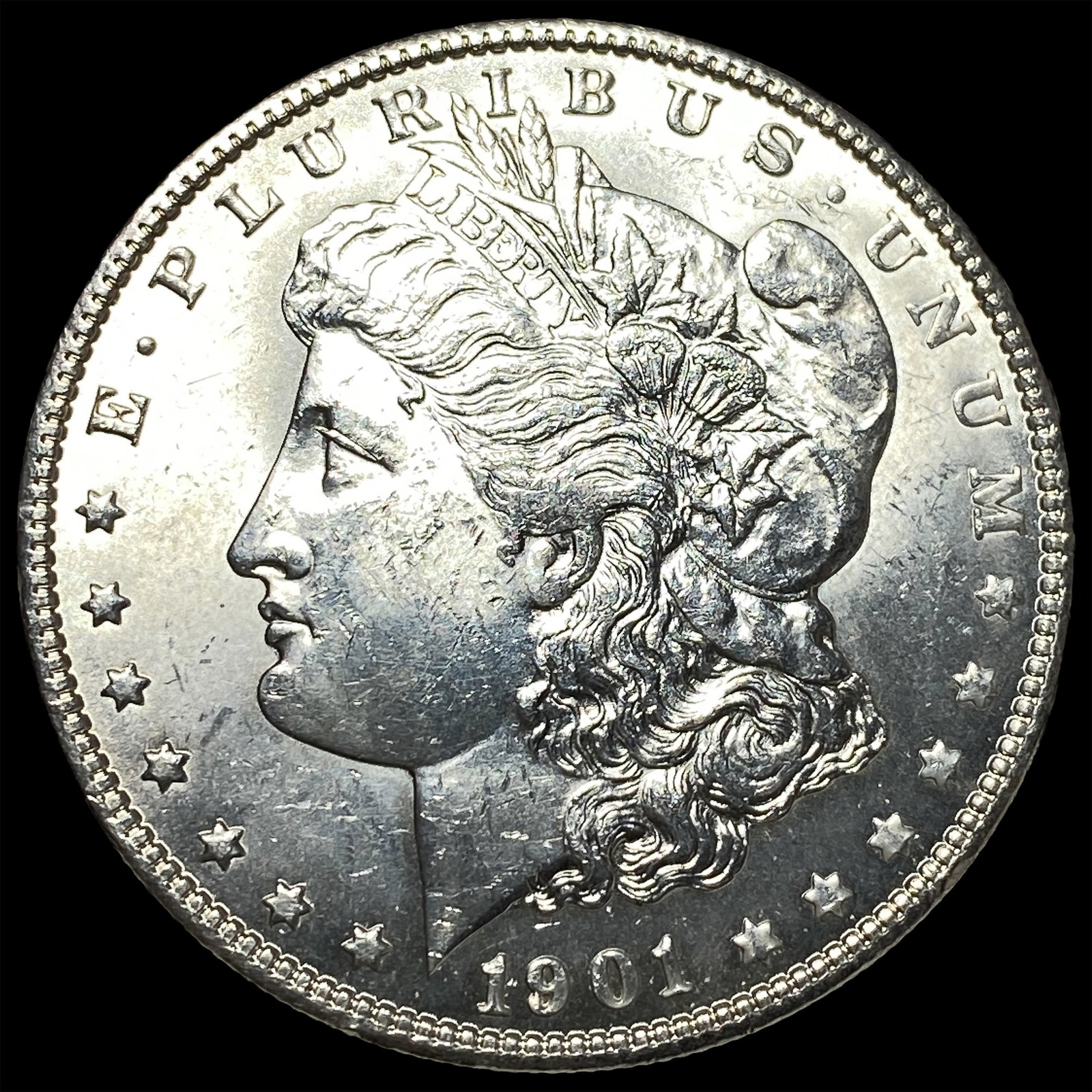 1901-O Silver Morgan Dollar UNCIRCULATED: 1901-O Silver Morgan Dollar UNCIRCULATED