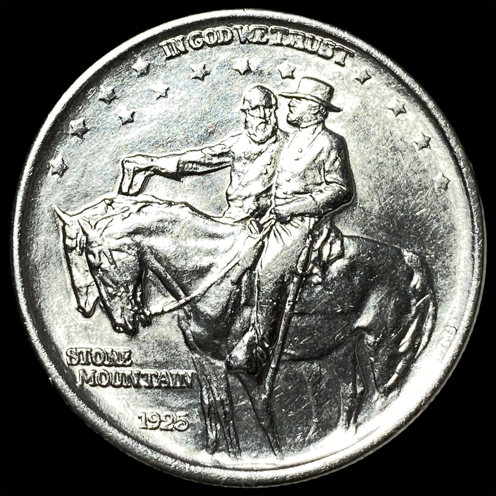 1925 Silver Stone Mountain Half Dollar UNCIRCULATED: 1925 Silver Stone Mountain Half Dollar UNCIRCULATED