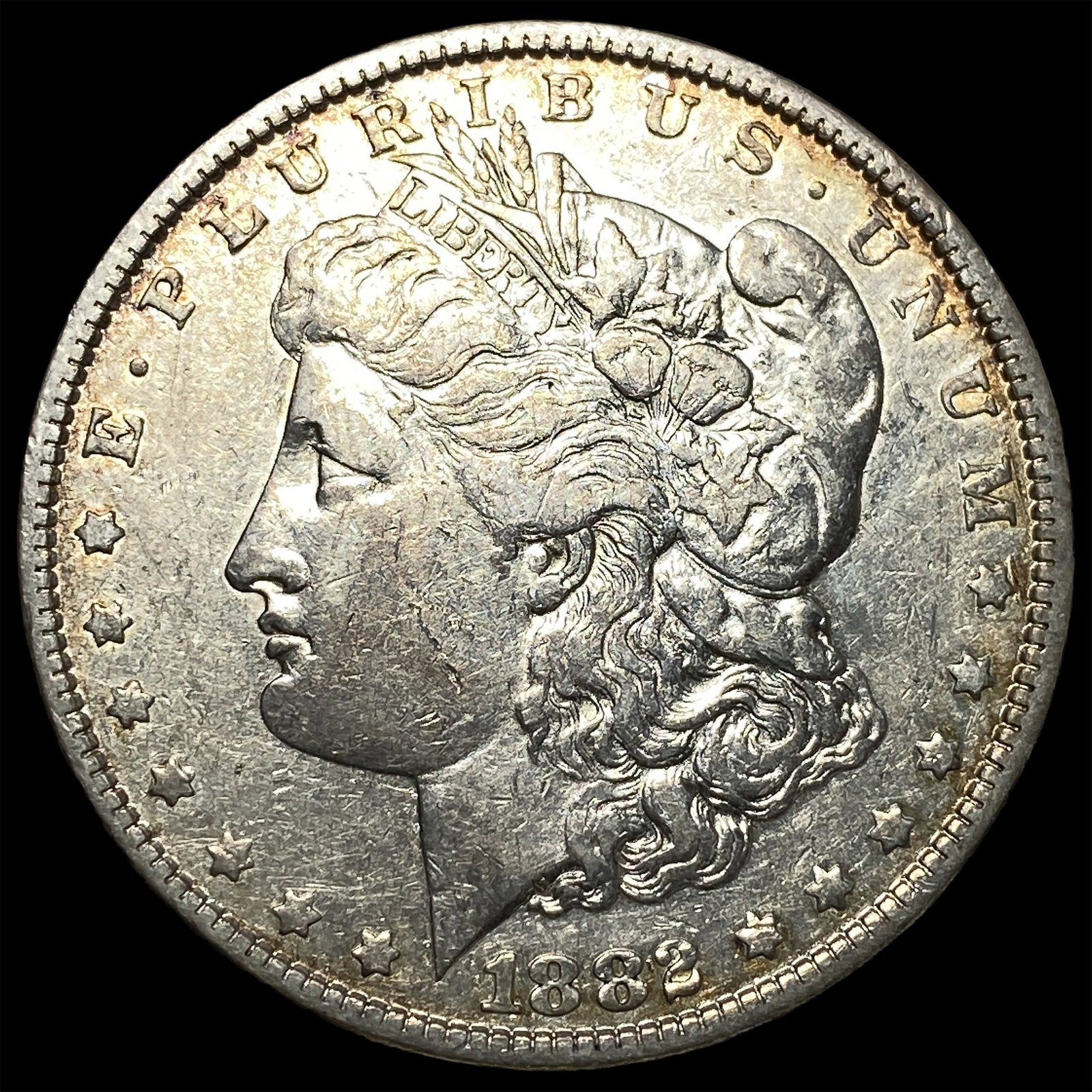 1882-S Morgan Silver Dollar CLOSELY UNCIRCULATED: 1882-S Morgan Silver Dollar CLOSELY UNCIRCULATED