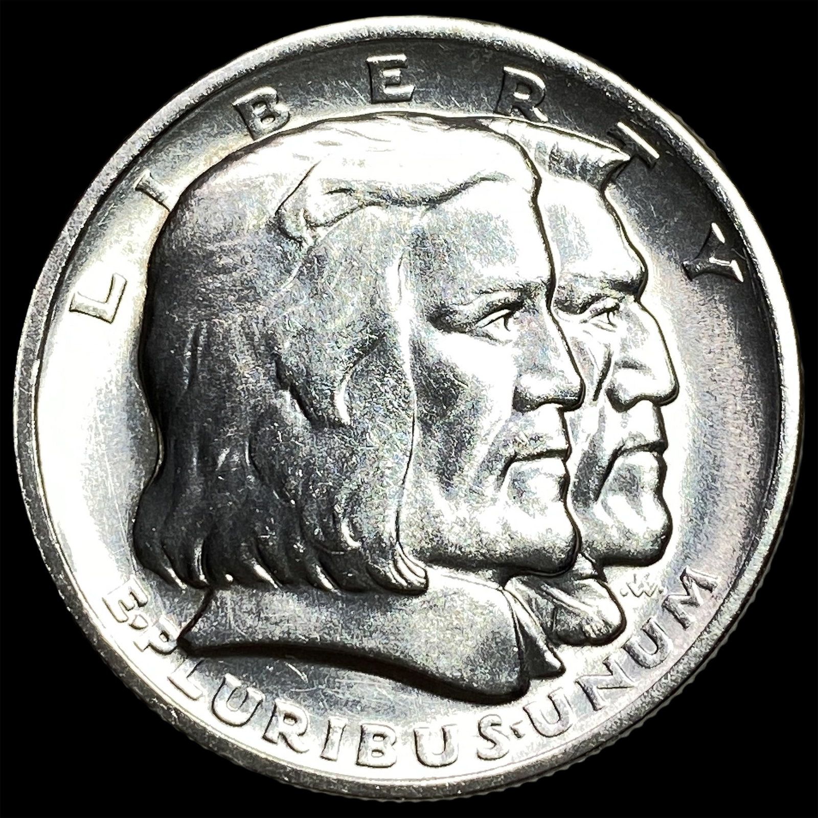 1936 Silver Long Island Tercentenary Half Dollar GEM BU (1 of 2)