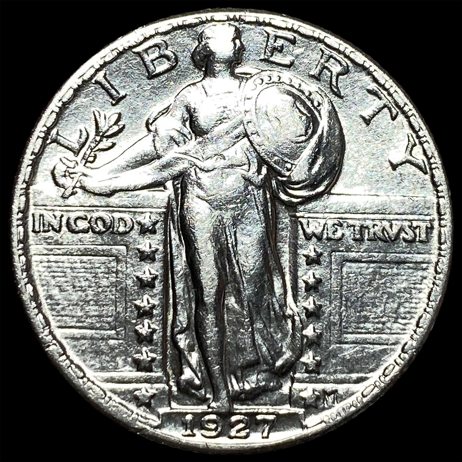 1927 Standing Liberty Quarter UNCIRCULATED: 1927 Standing Liberty Quarter UNCIRCULATED