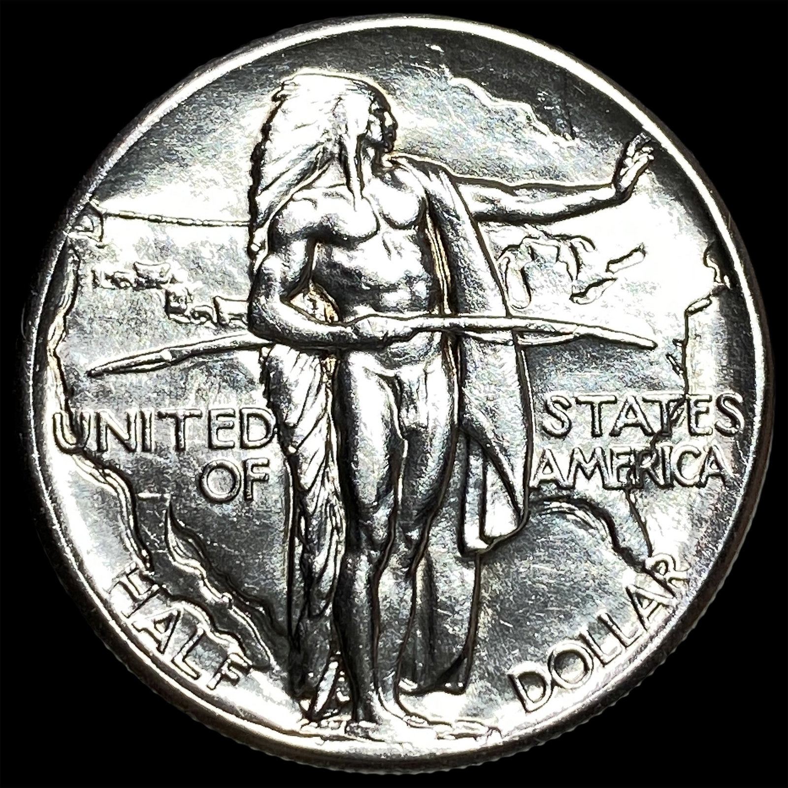 1926 Silver Oregon Trail Memorial Half Dollar UNCIRCULATED (1 of 2)